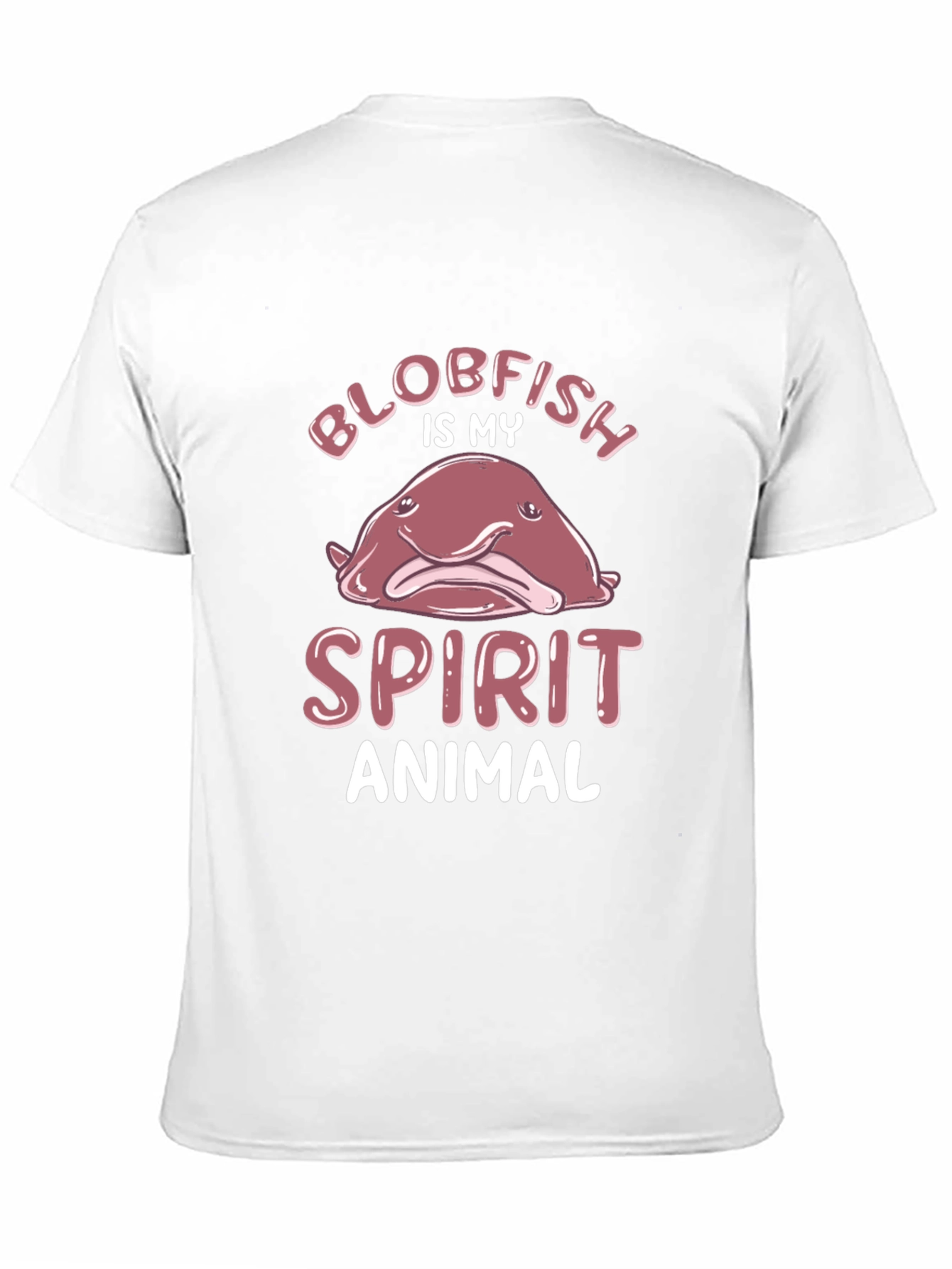 Blobfish Spirit Animal Graphic T-Shirt