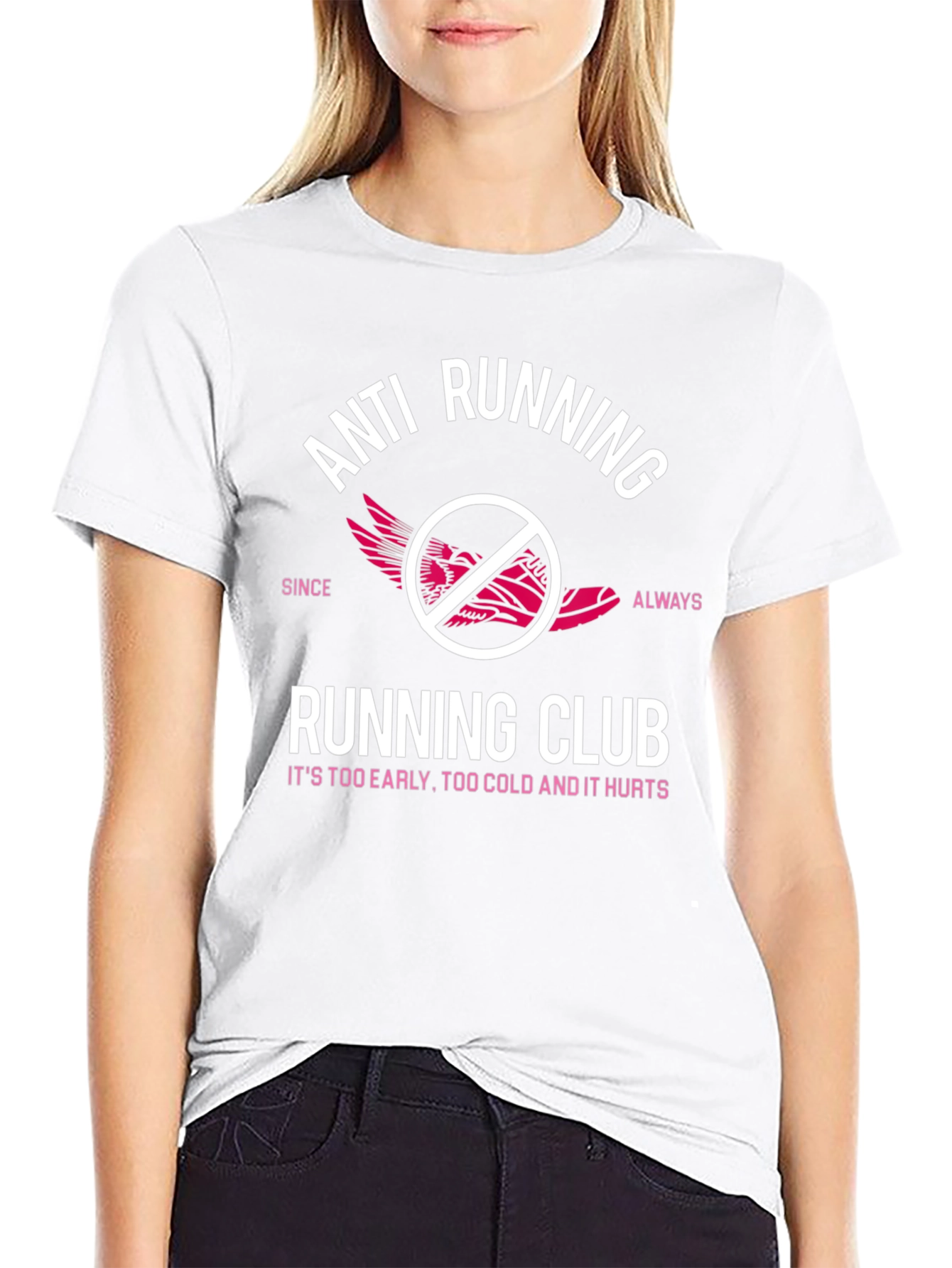 Anti Running Club Graphic Tee