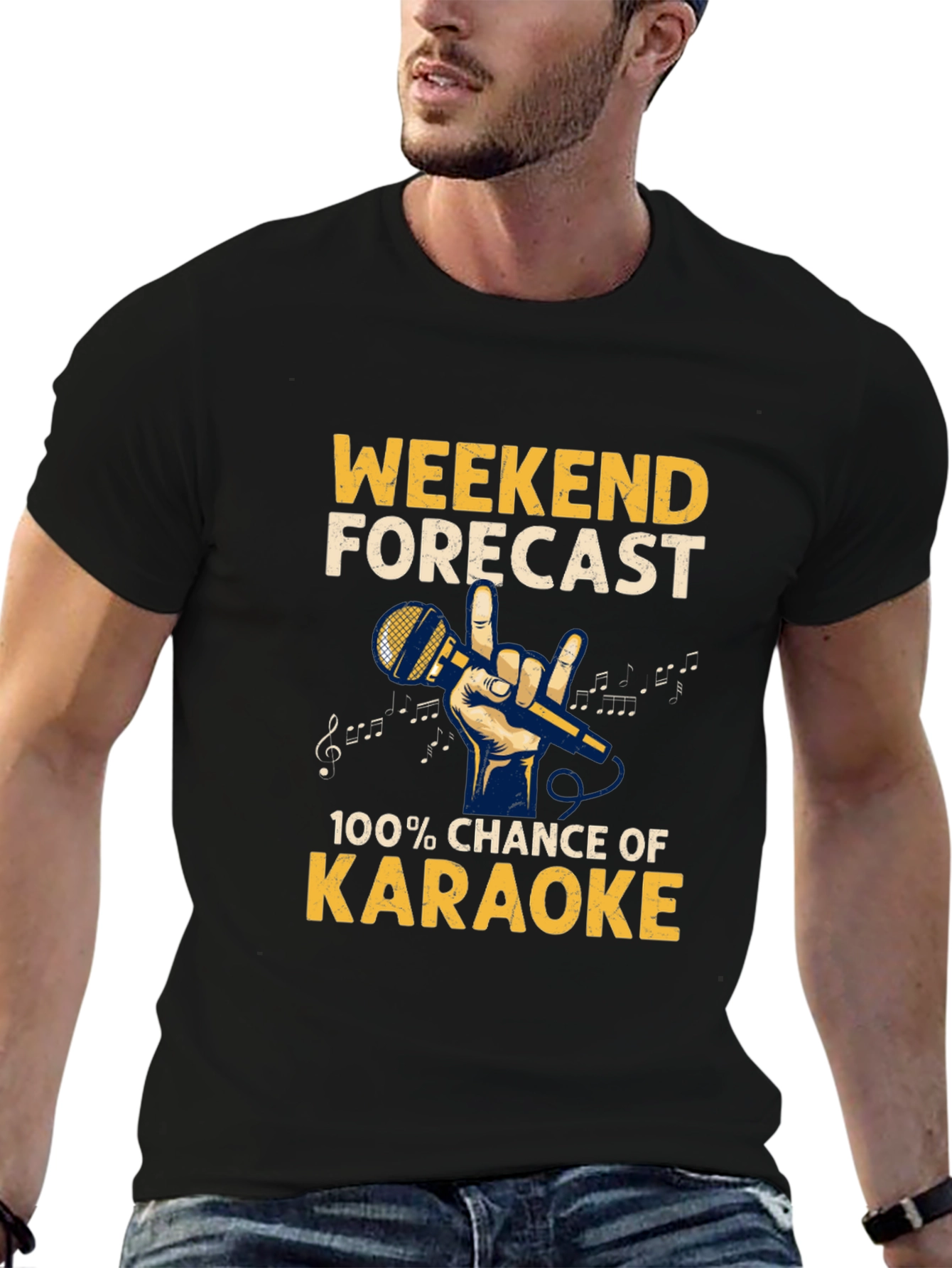 Karaoke Weekend Forecast T-Shirt