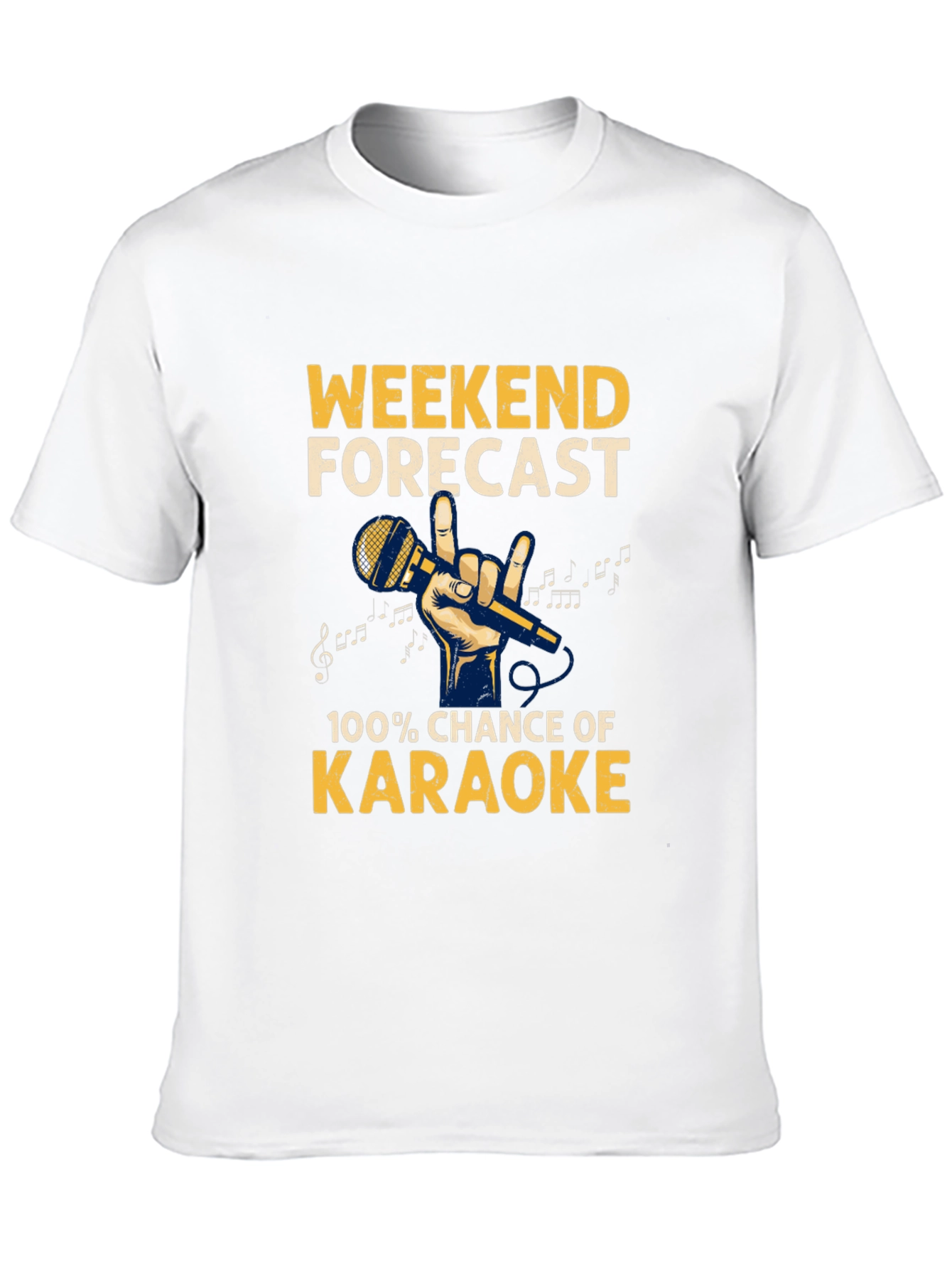 Karaoke Weekend Forecast T-Shirt