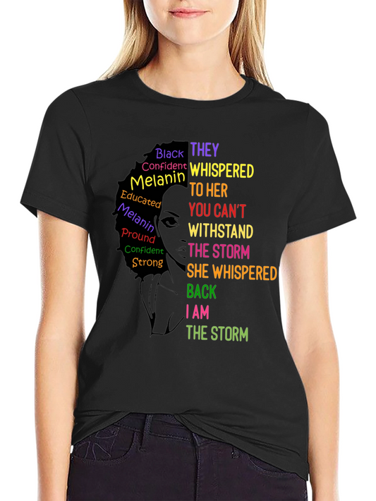 Empowered Woman T-Shirt: I Am The Storm Tee