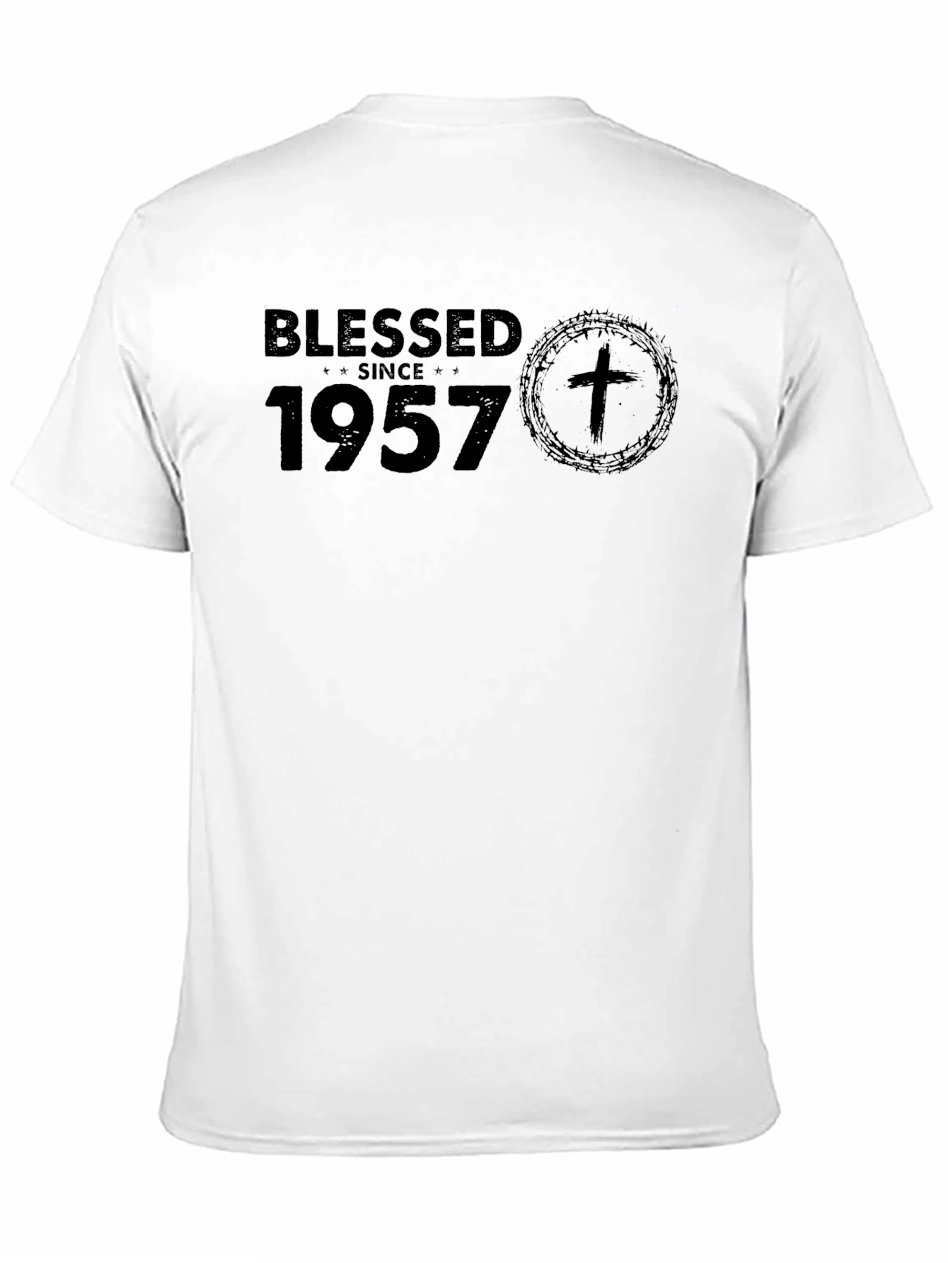 Blessed Since 1957 Christian T-Shirt