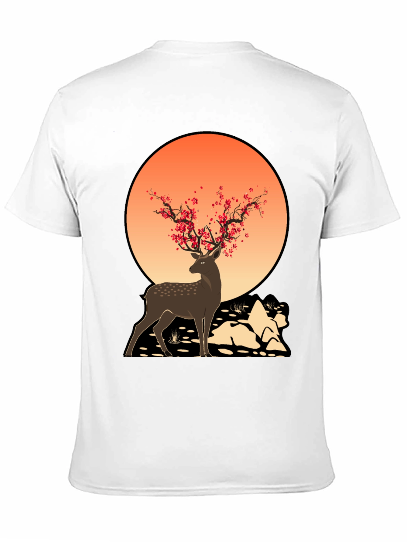 Deer and Blossom T-Shirt