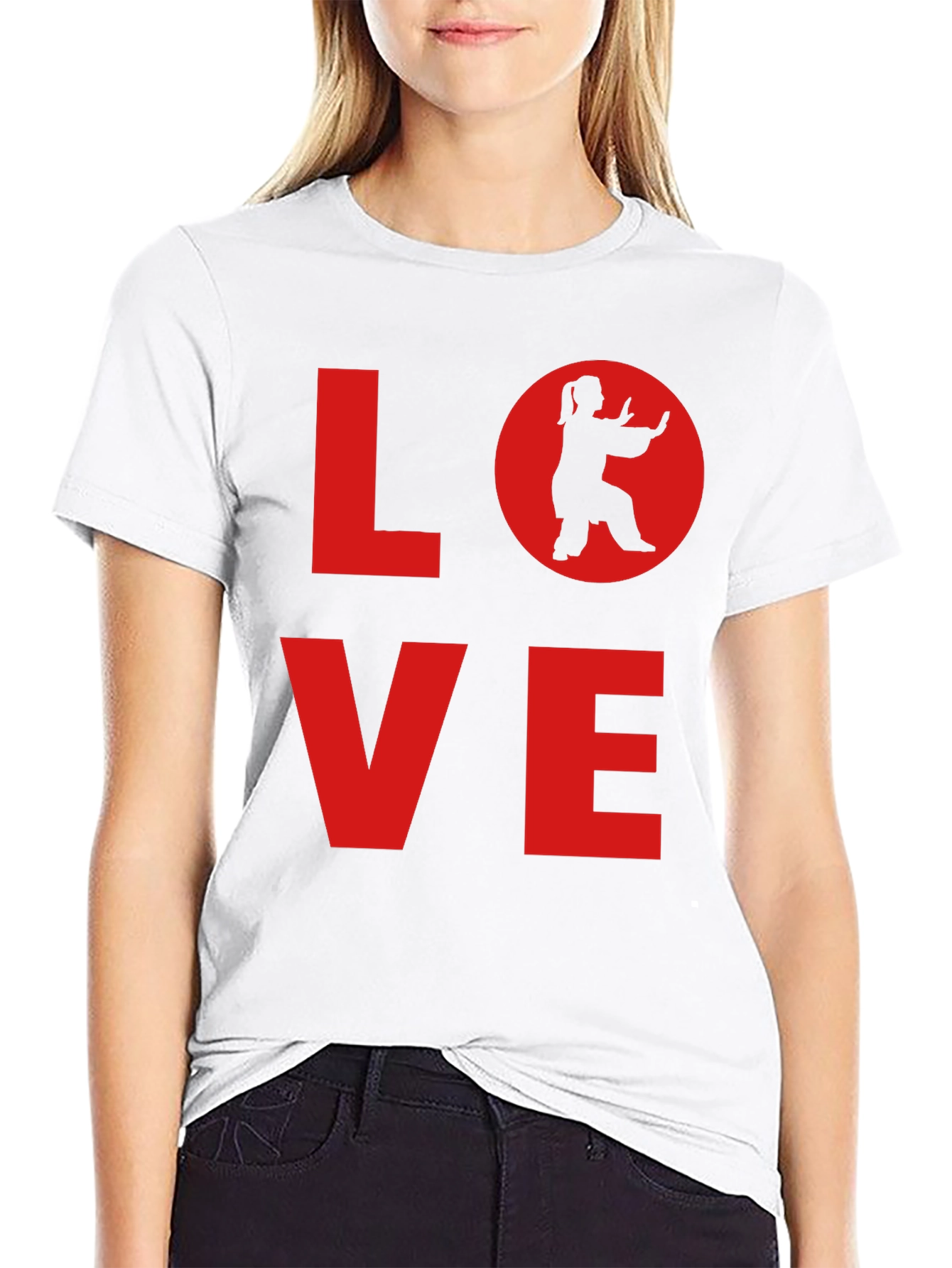 LOVE Martial Arts Black T-Shirt