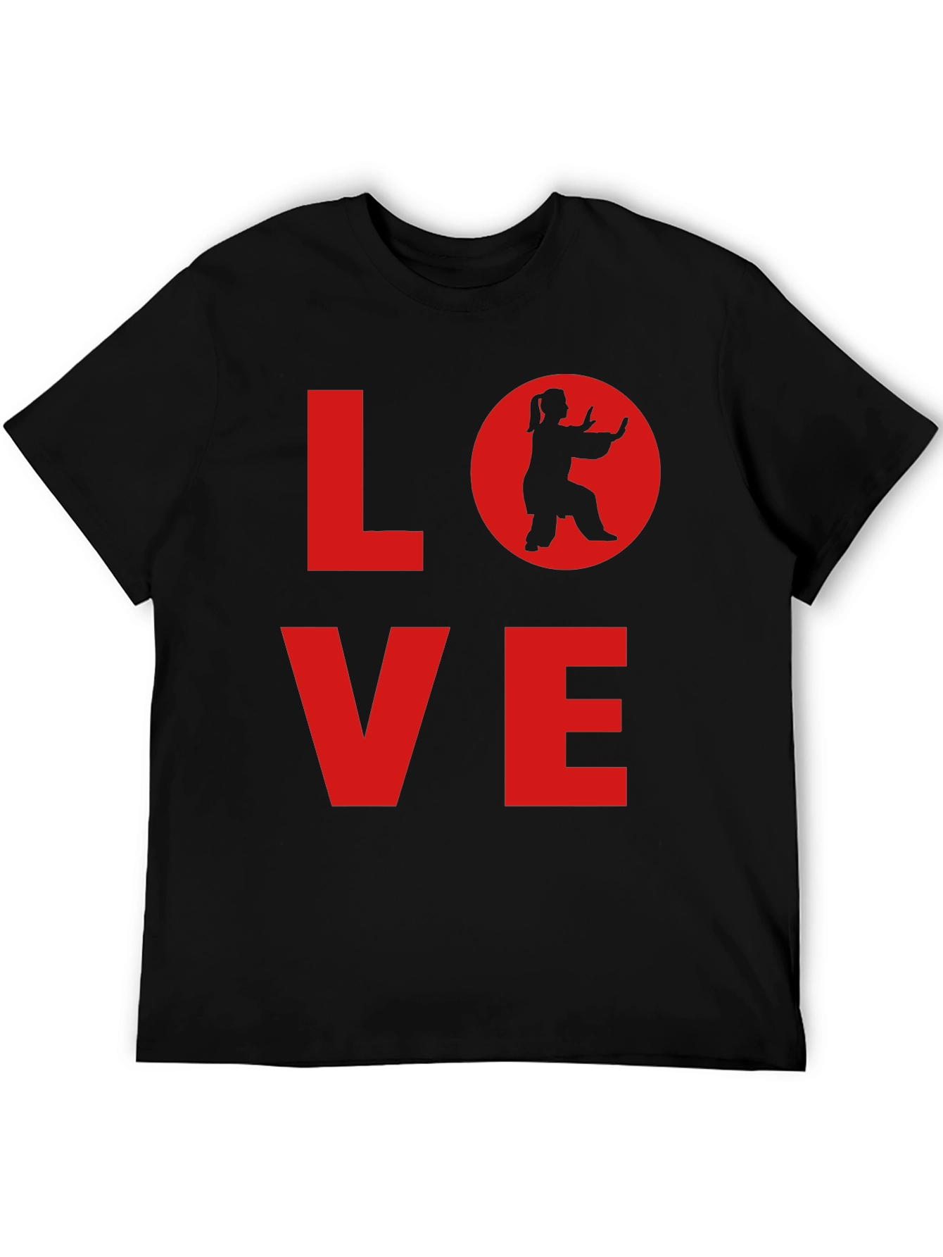 LOVE Martial Arts Black T-Shirt