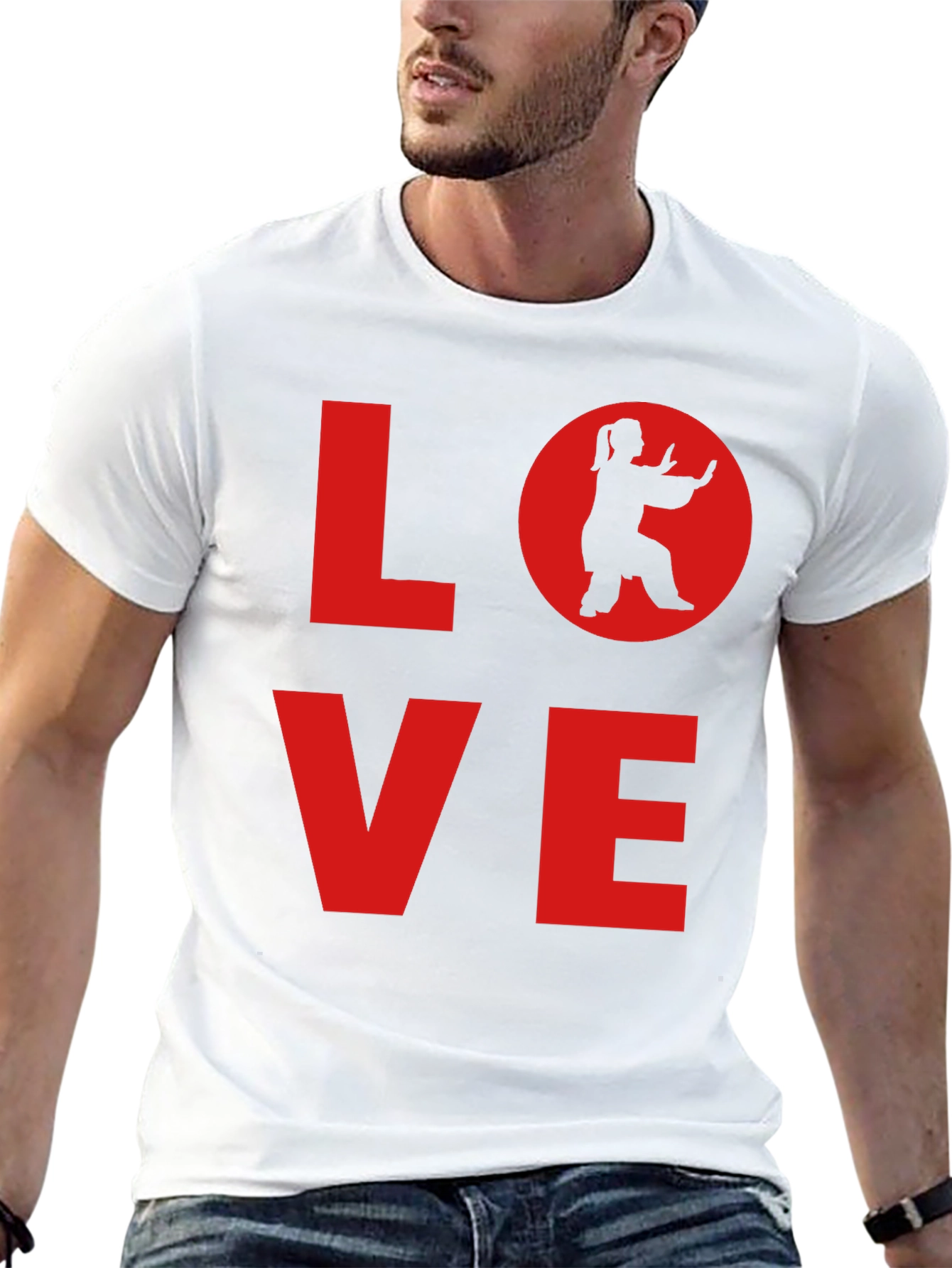 LOVE Martial Arts Black T-Shirt