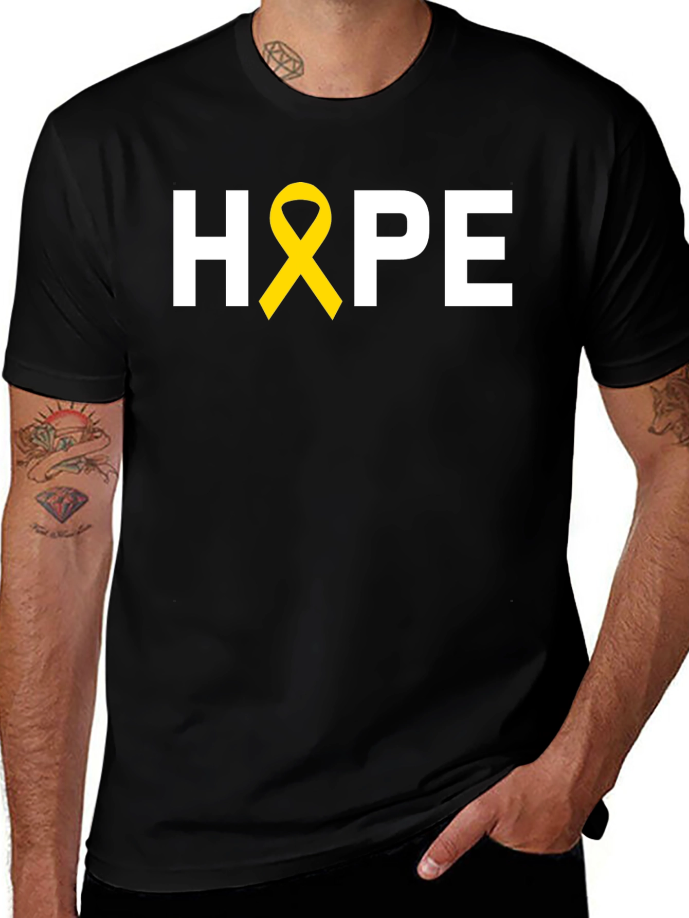 Hope Ribbon T-Shirt - Awareness Tee