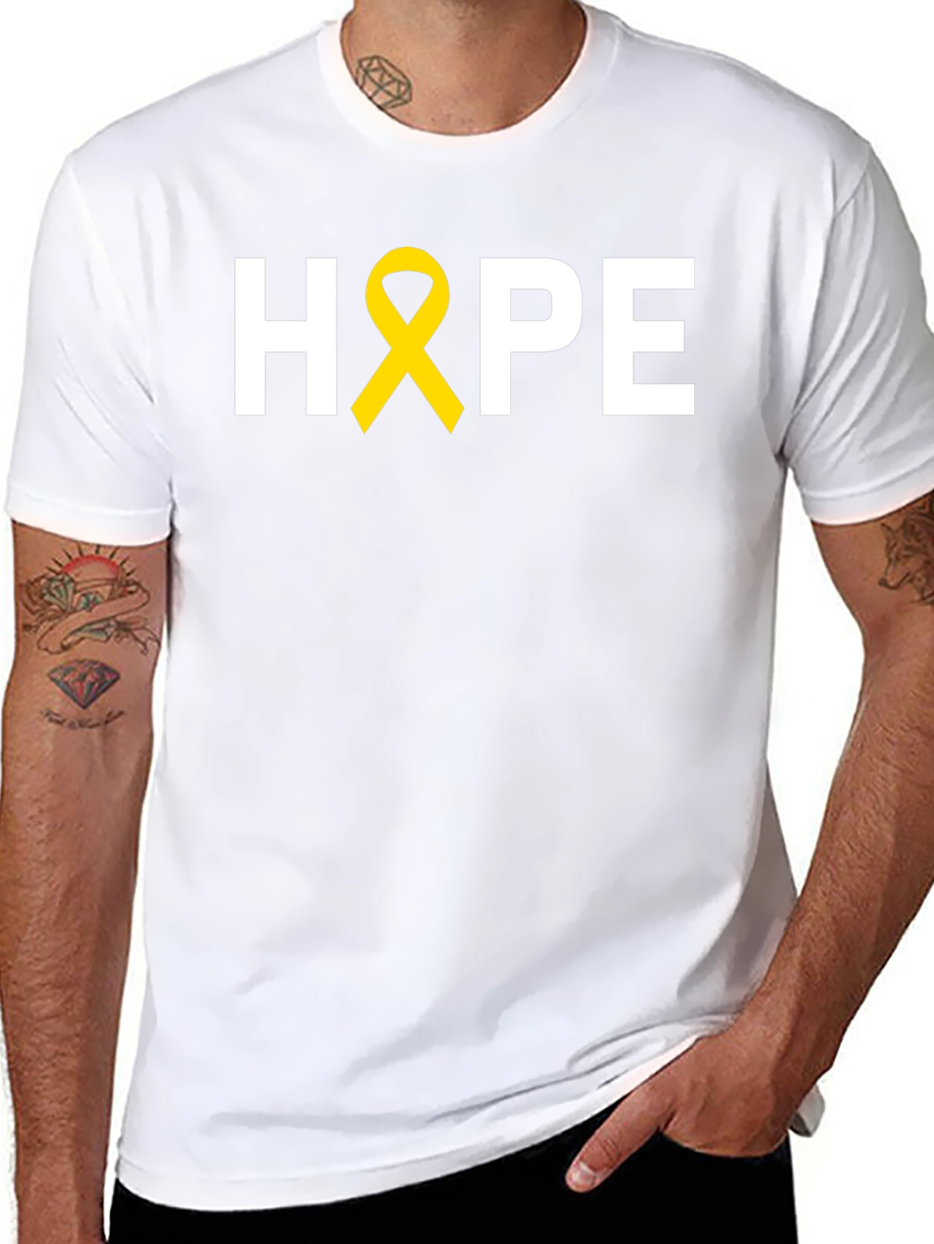 Hope Ribbon T-Shirt - Awareness Tee