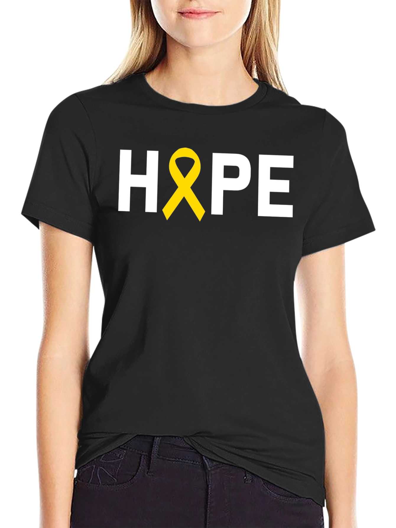 Hope Ribbon T-Shirt - Awareness Tee