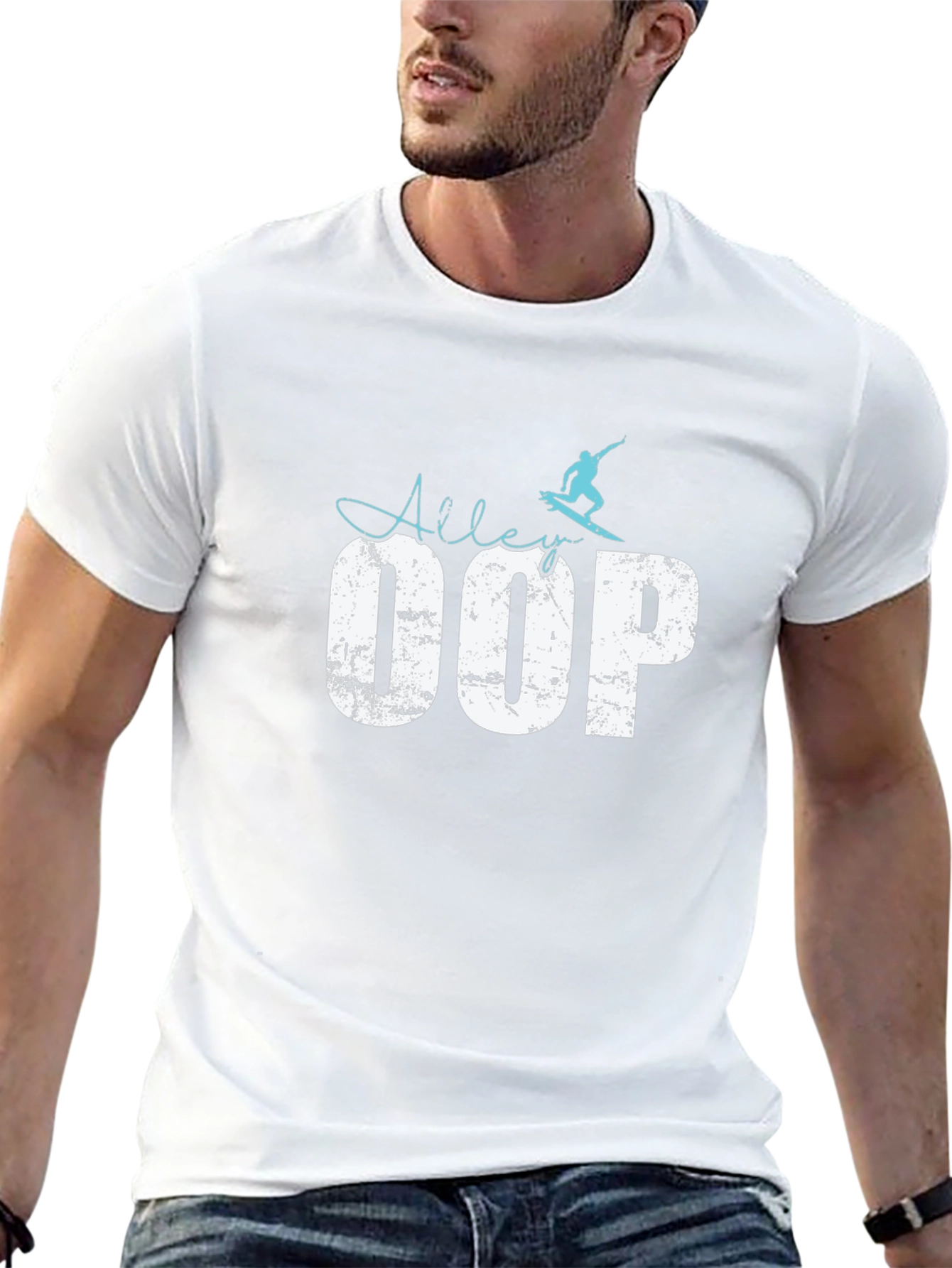 Ailey OOP Surfer Graphic Tee - Black
