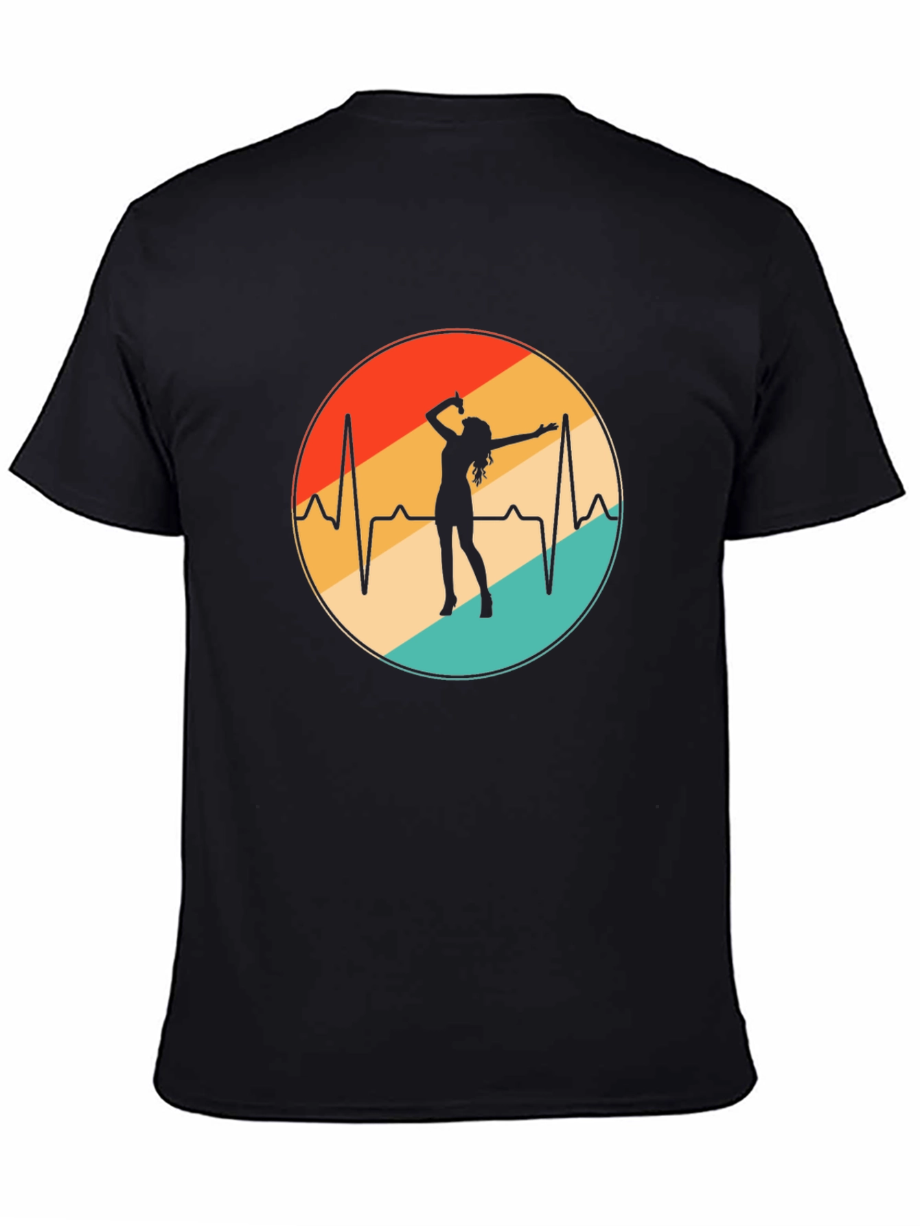 Singer Heartbeat T-Shirt - Black Tee