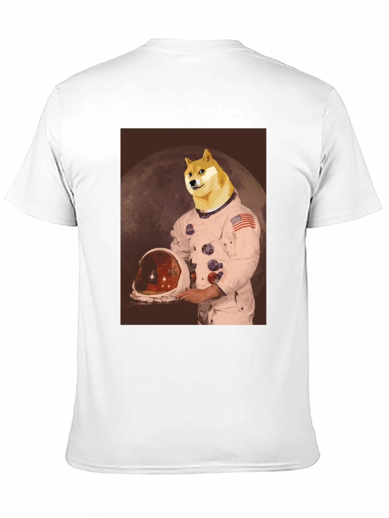 Doge Astronaut T-Shirt - Funny Space Meme Tee