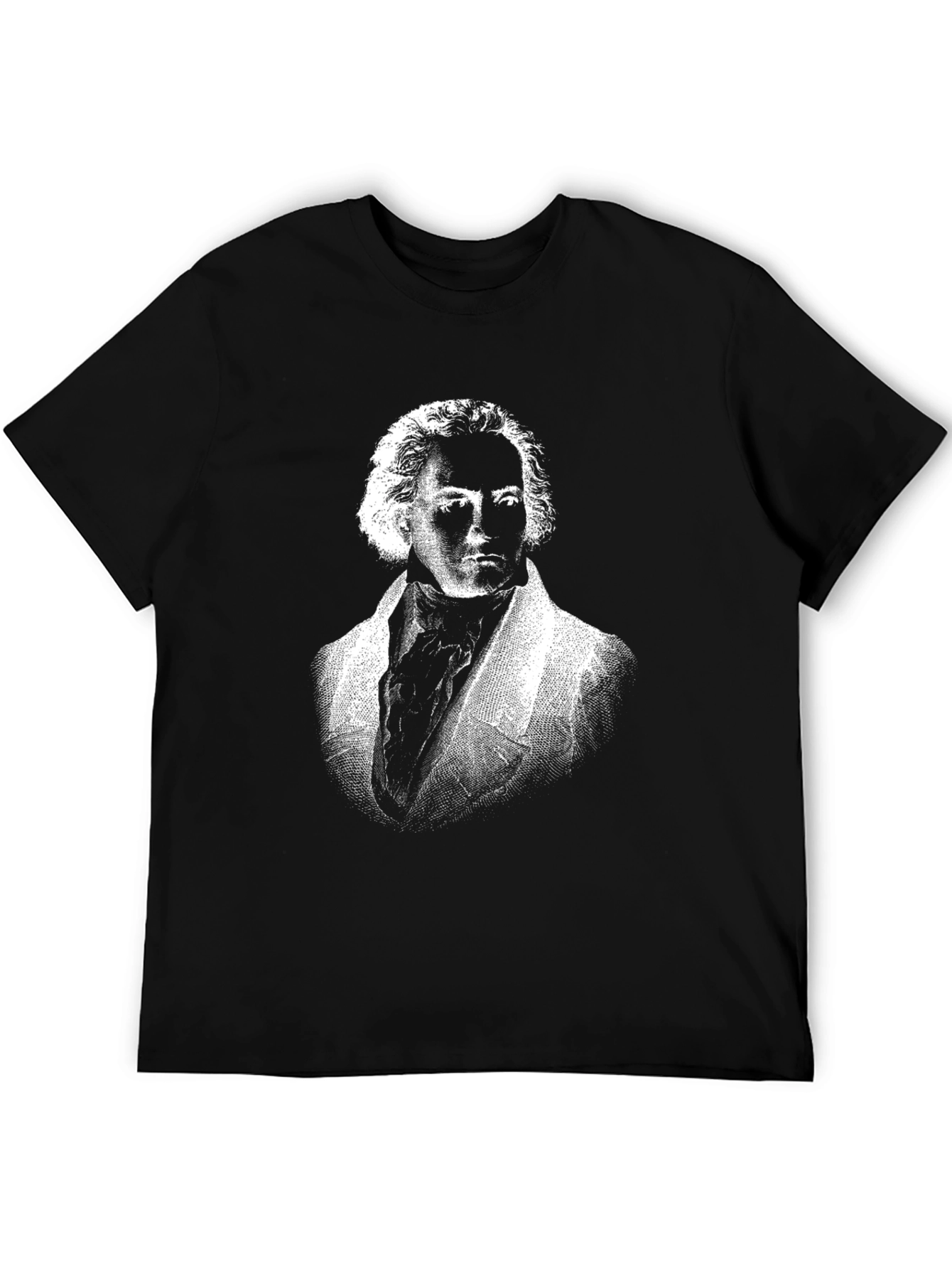 Beethoven Graphic Tee - Classic Composer Portrait T-Shirt