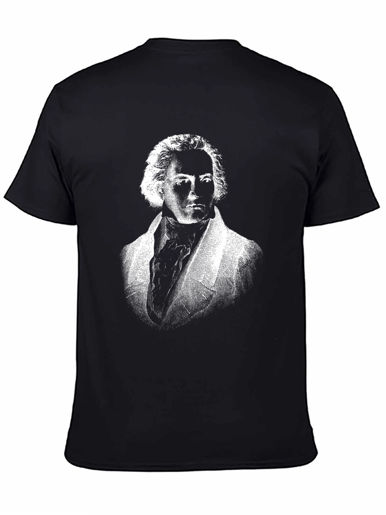 Beethoven Graphic Tee - Classic Composer Portrait T-Shirt