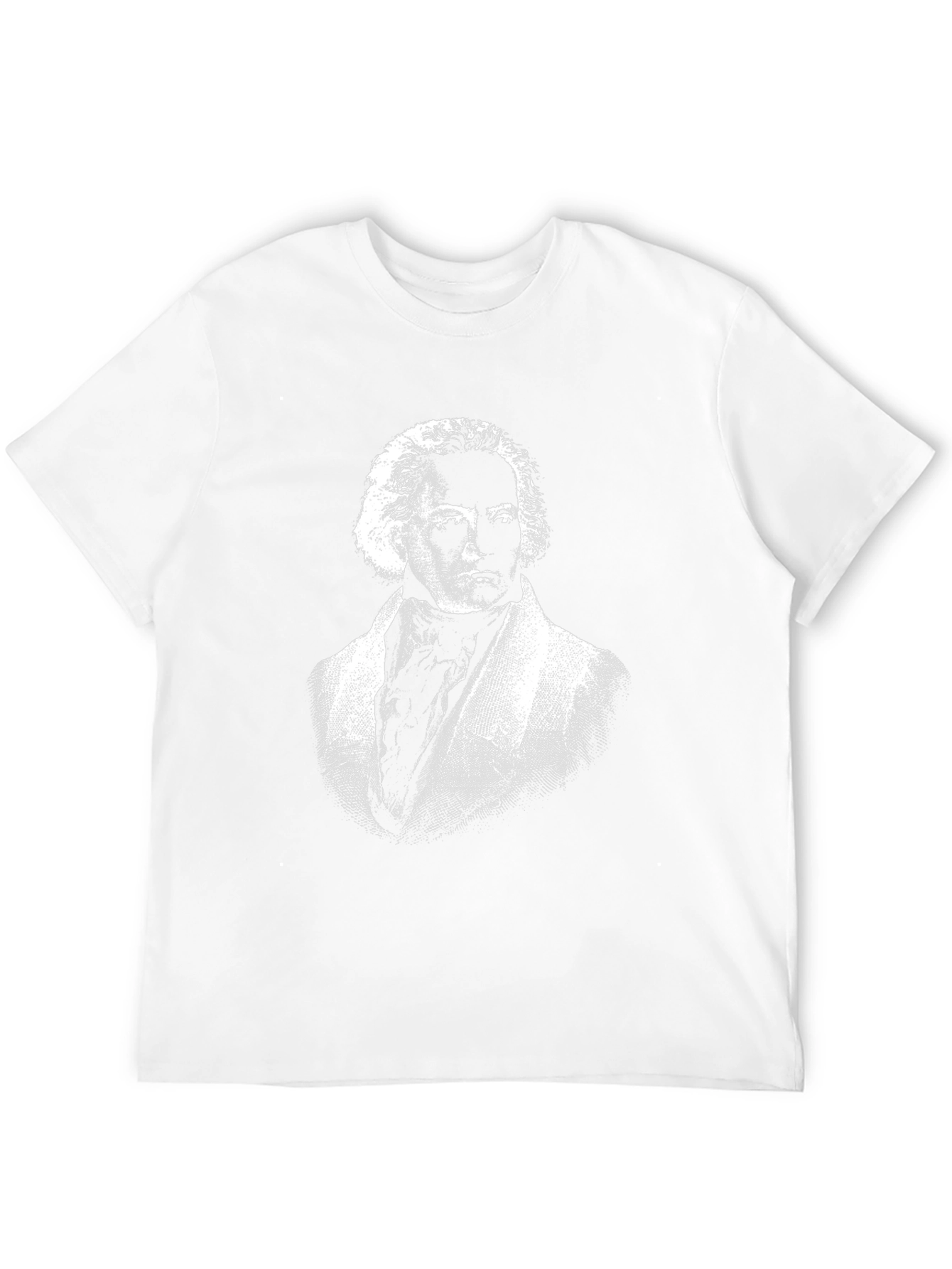 Beethoven Graphic Tee - Classic Composer Portrait T-Shirt