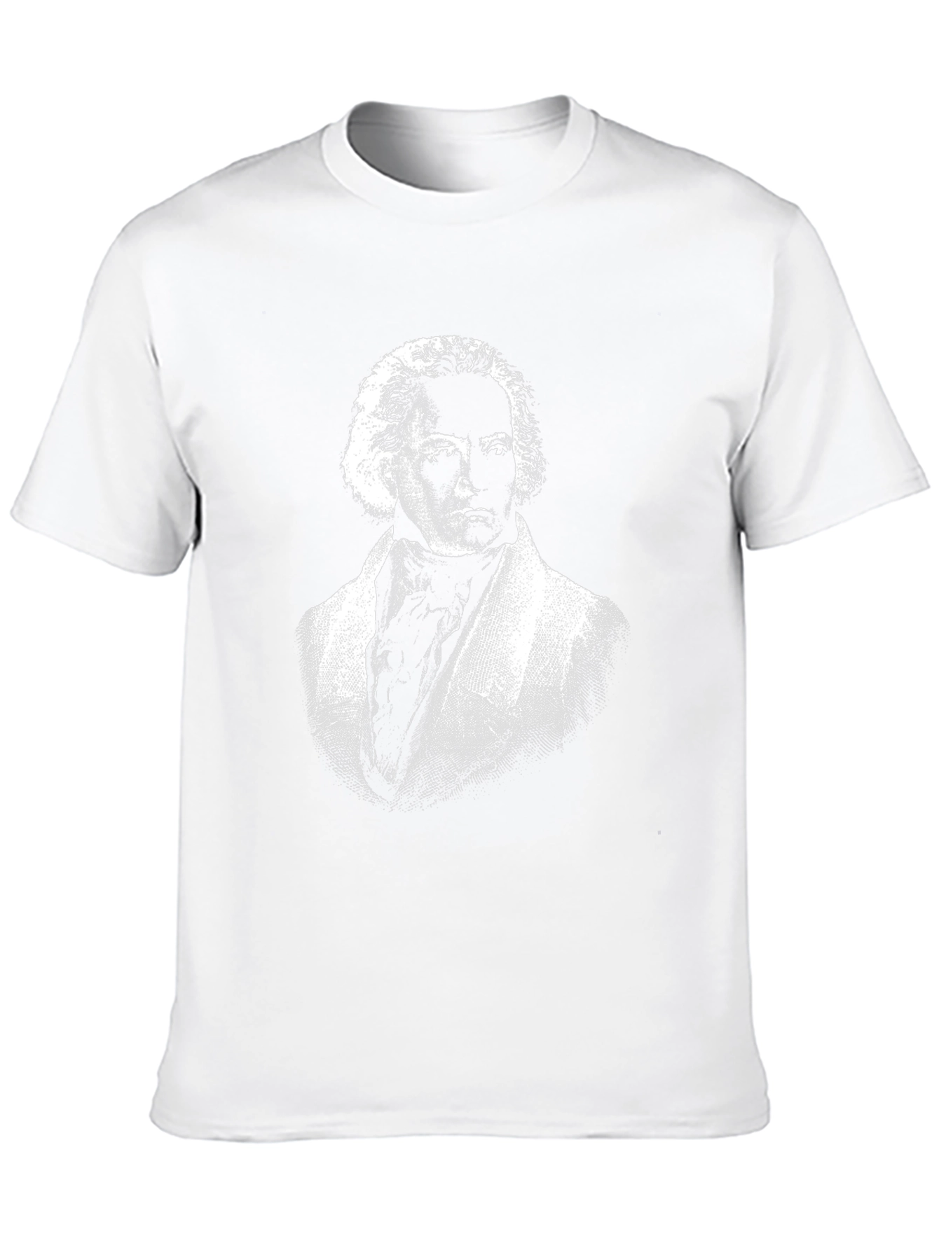 Beethoven Graphic Tee - Classic Composer Portrait T-Shirt