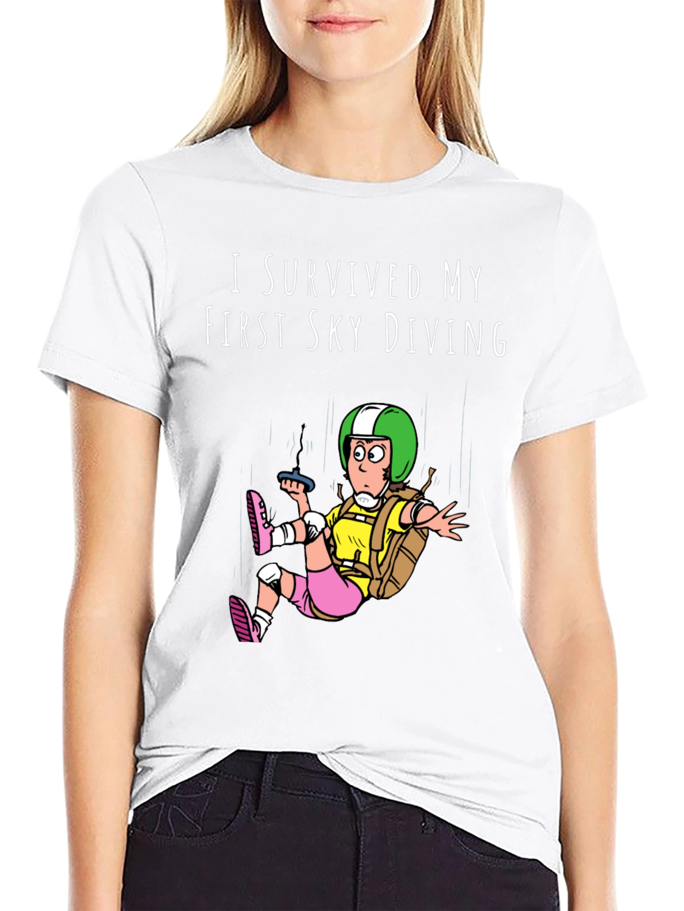 Sky Diving Survivor T-Shirt