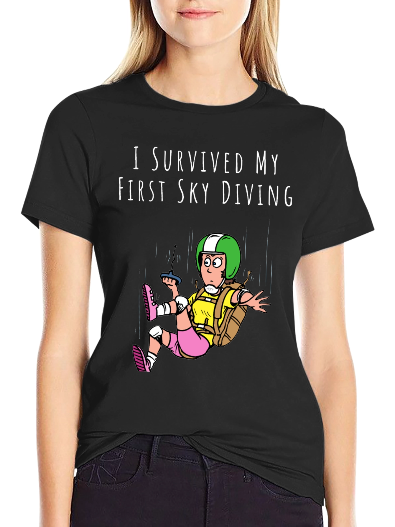 Sky Diving Survivor T-Shirt