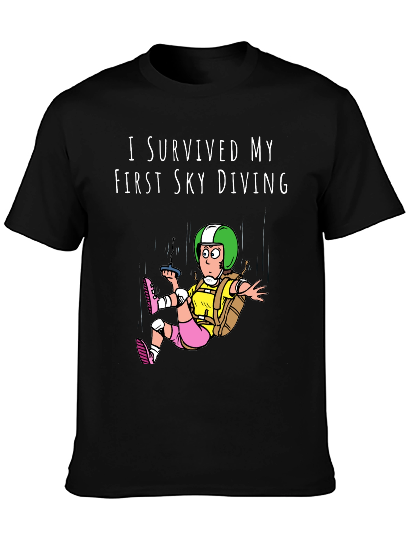 Sky Diving Survivor T-Shirt