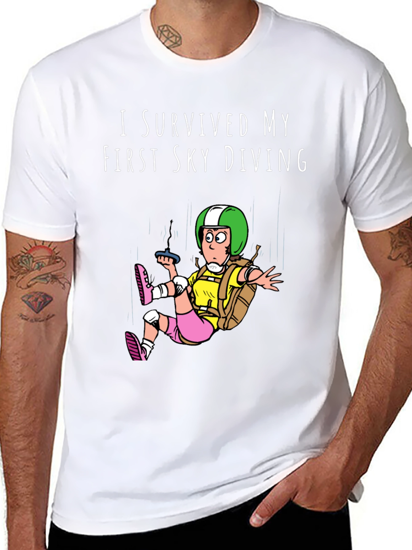 Sky Diving Survivor T-Shirt