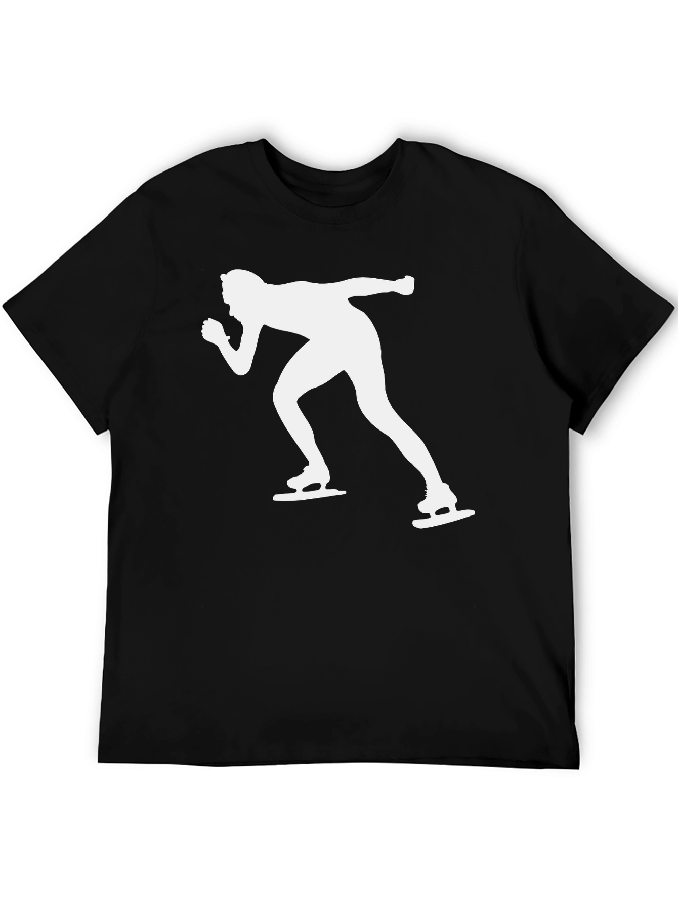 Speed Skater Graphic Tee - Cool Sport T-Shirt