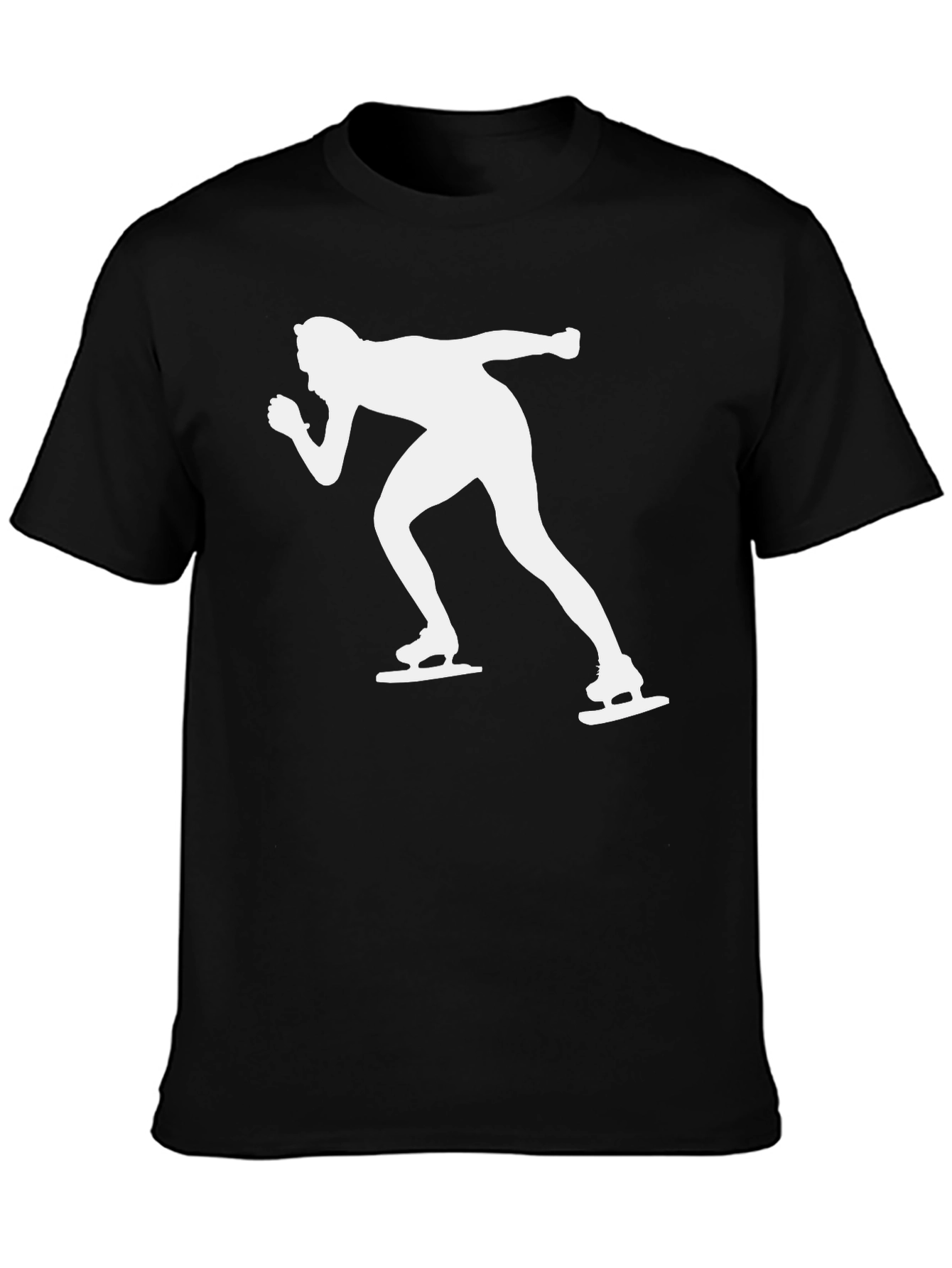 Speed Skater Graphic Tee - Cool Sport T-Shirt