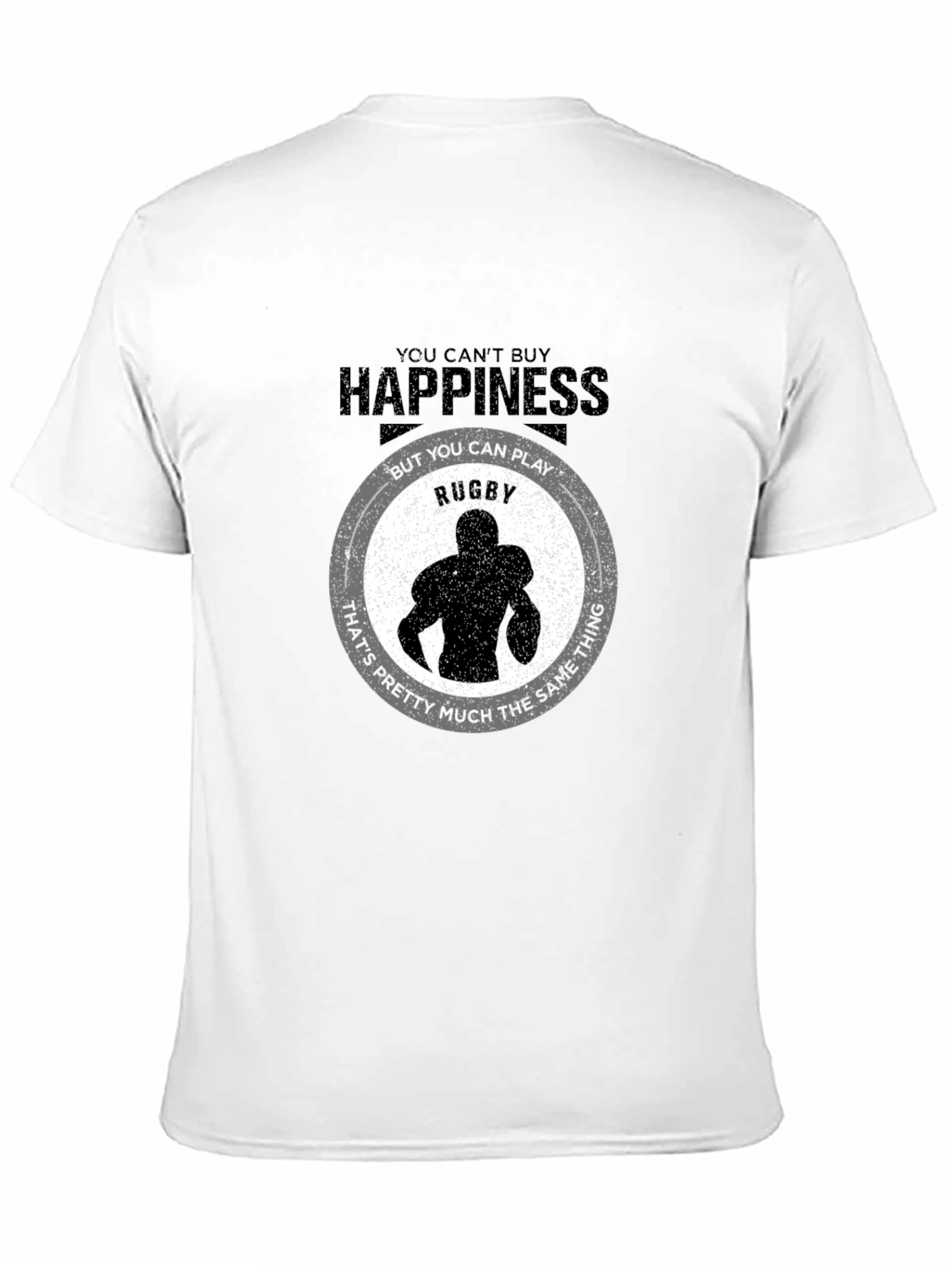 Happiness Rugby Graphic Tee
