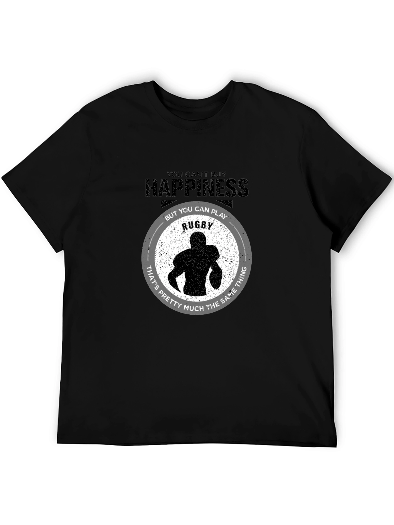 Happiness Rugby Graphic Tee