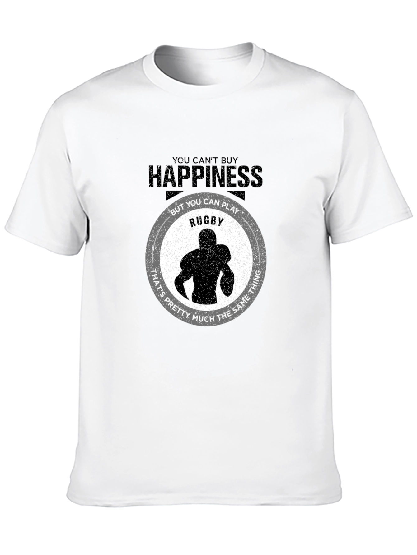 Happiness Rugby Graphic Tee