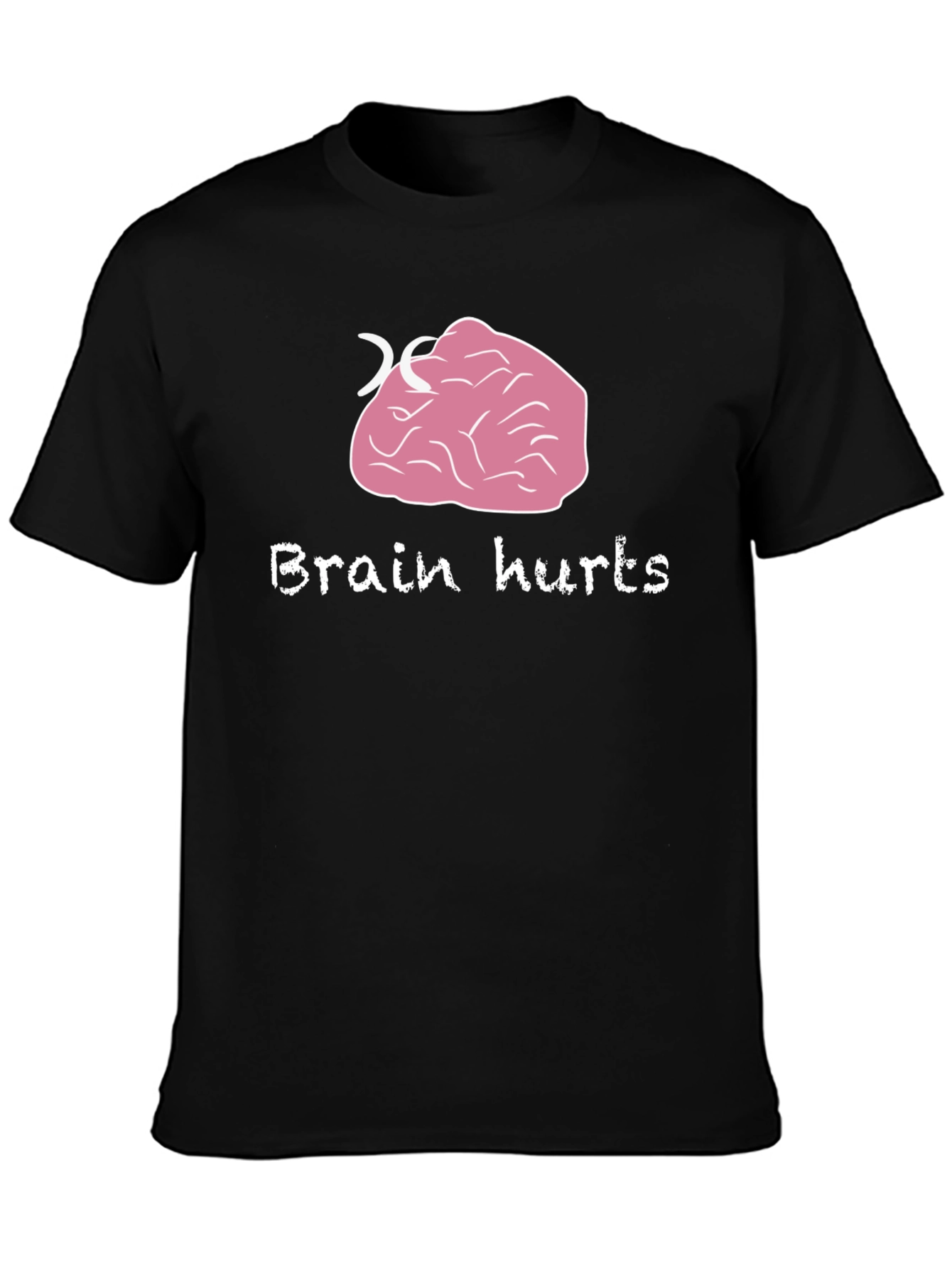 Brain Hurts T-Shirt - Funny Graphic Tee