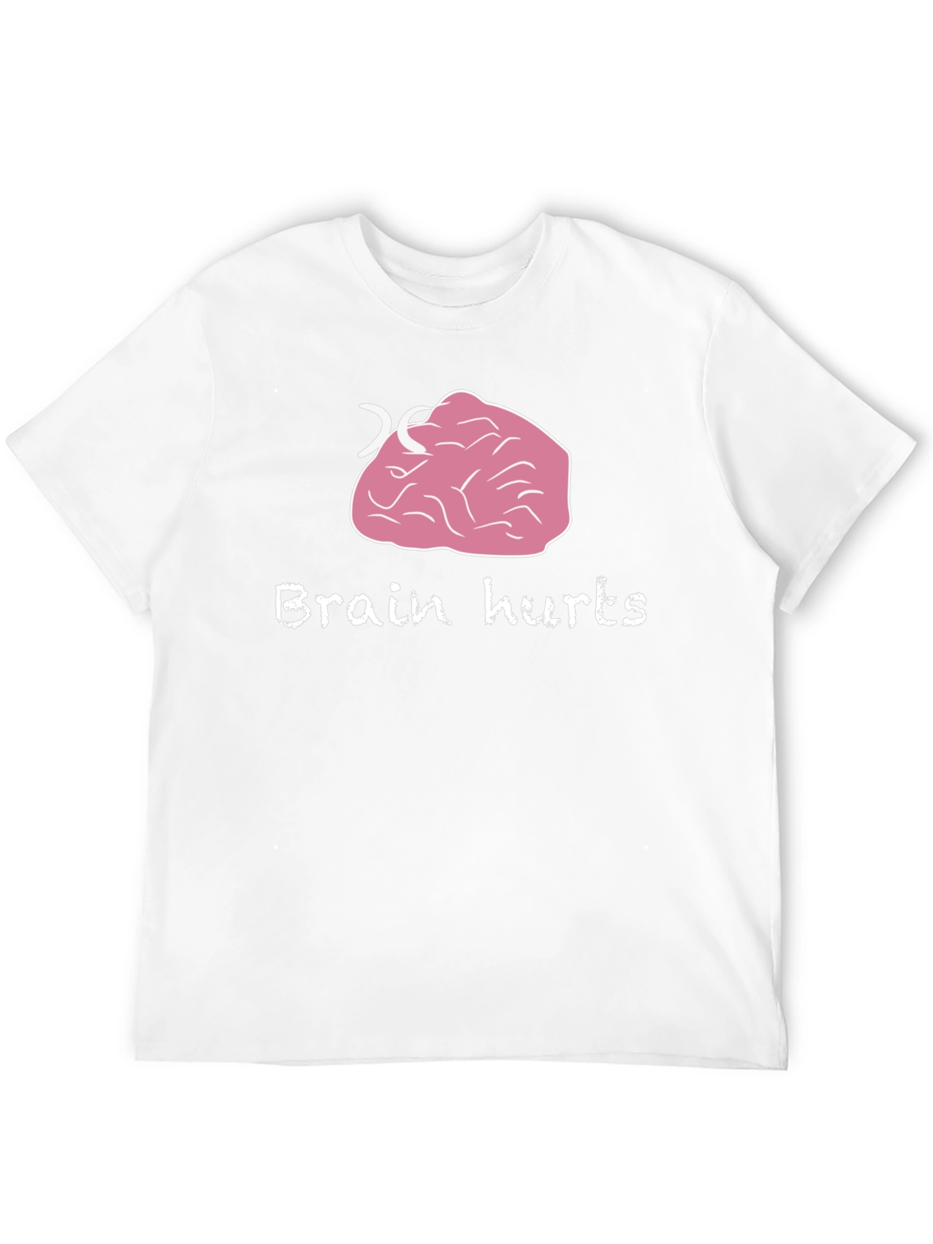 Brain Hurts T-Shirt - Funny Graphic Tee