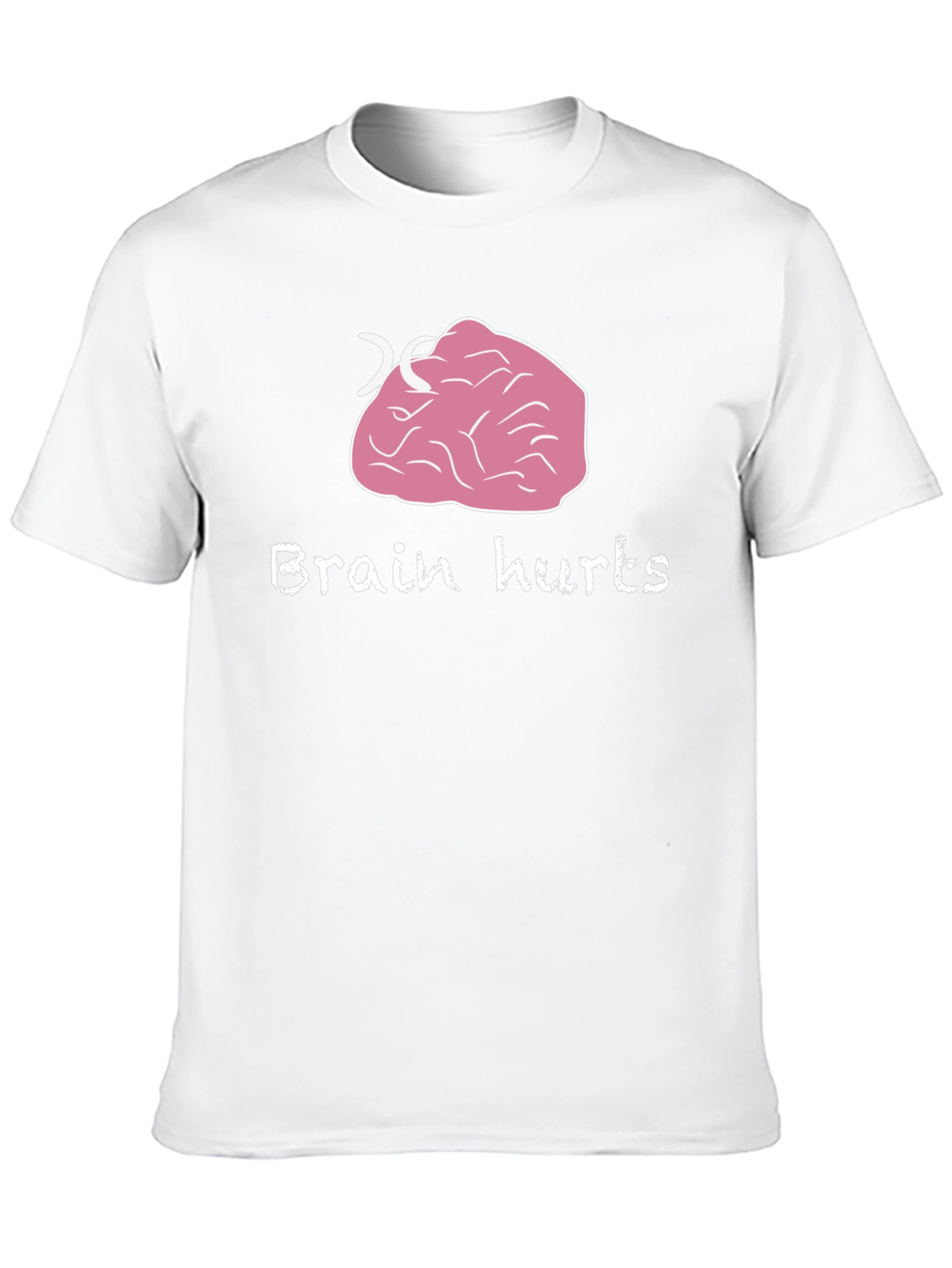 Brain Hurts T-Shirt - Funny Graphic Tee