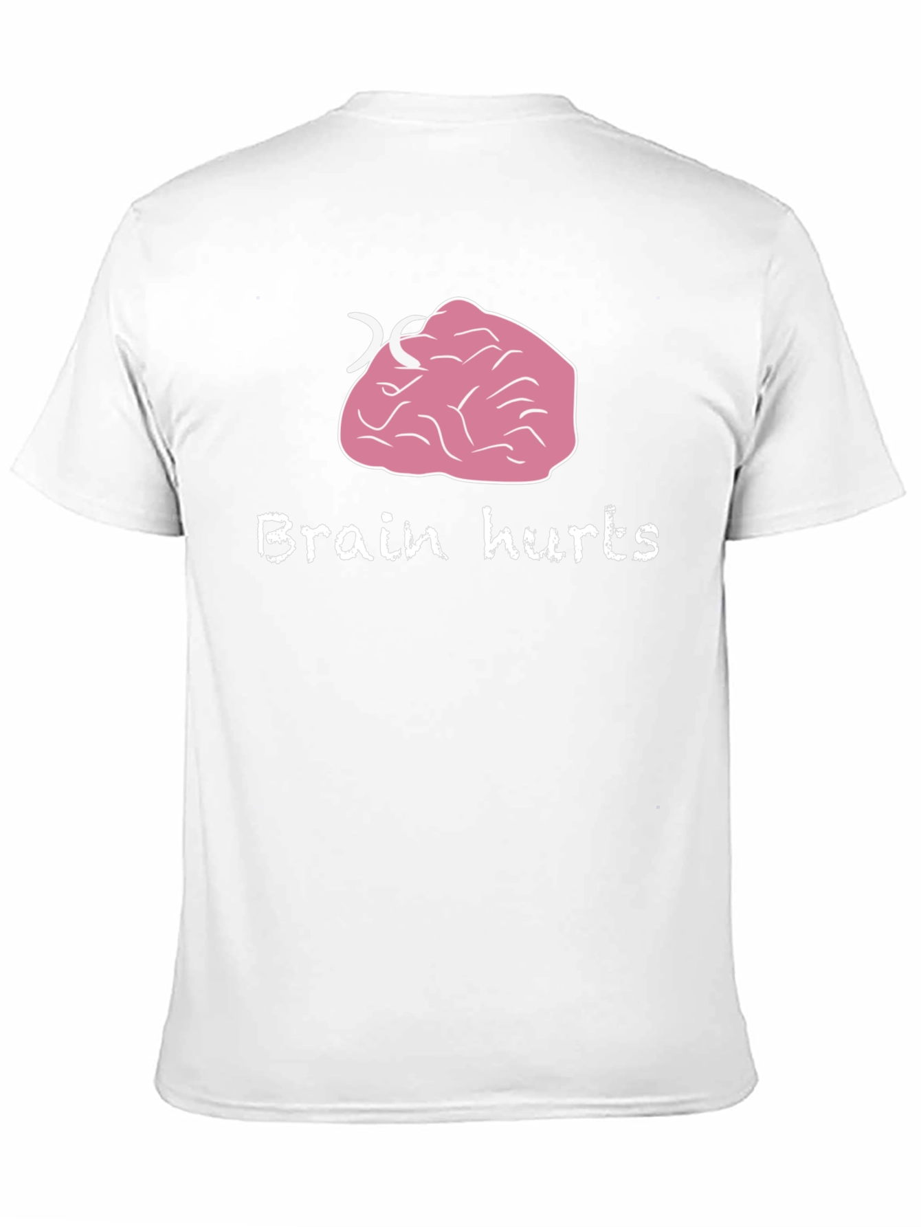 Brain Hurts T-Shirt - Funny Graphic Tee
