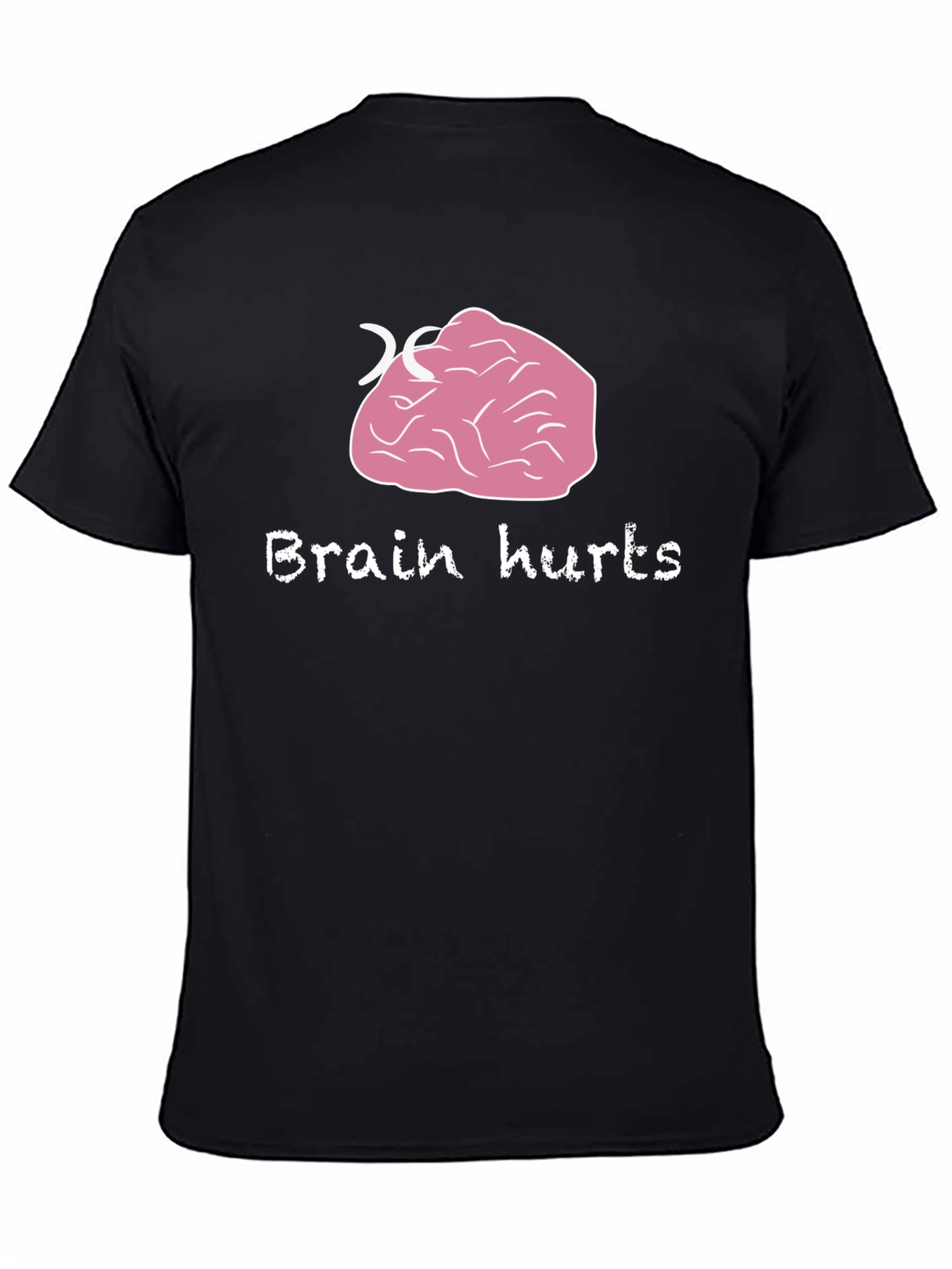 Brain Hurts T-Shirt - Funny Graphic Tee