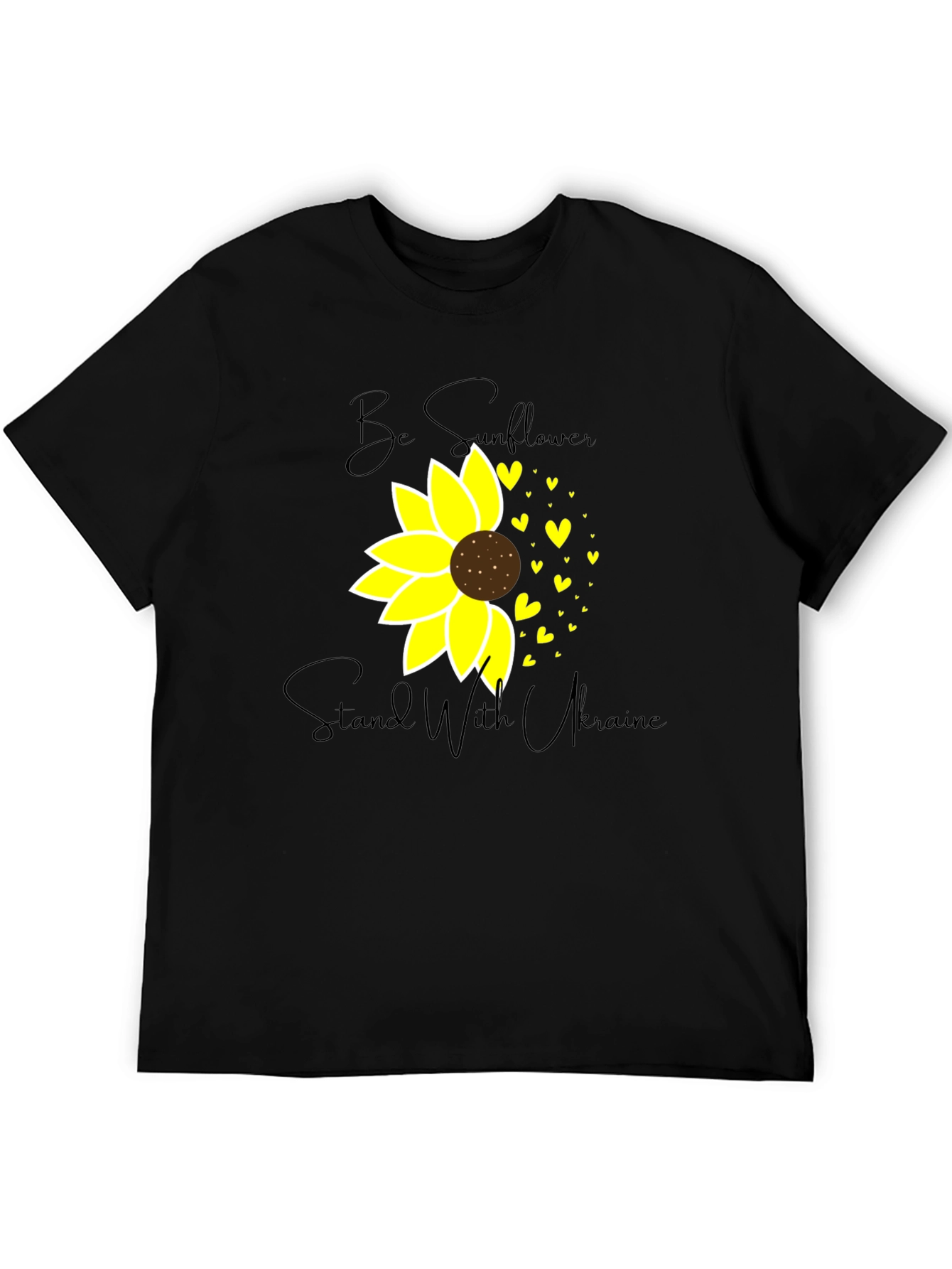 Stand with Ukraine Sunflower T-Shirt