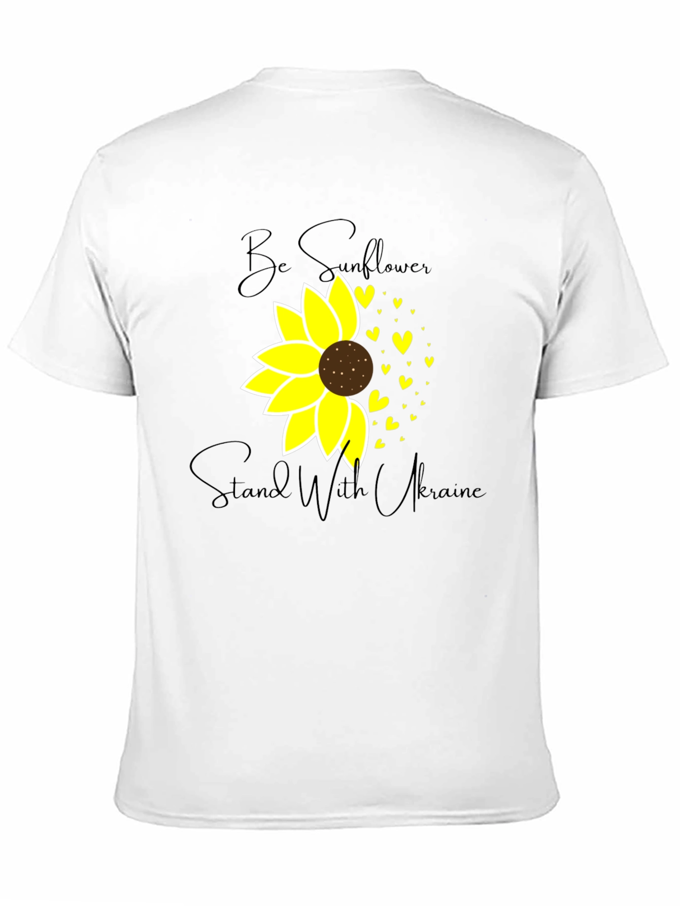 Stand with Ukraine Sunflower T-Shirt