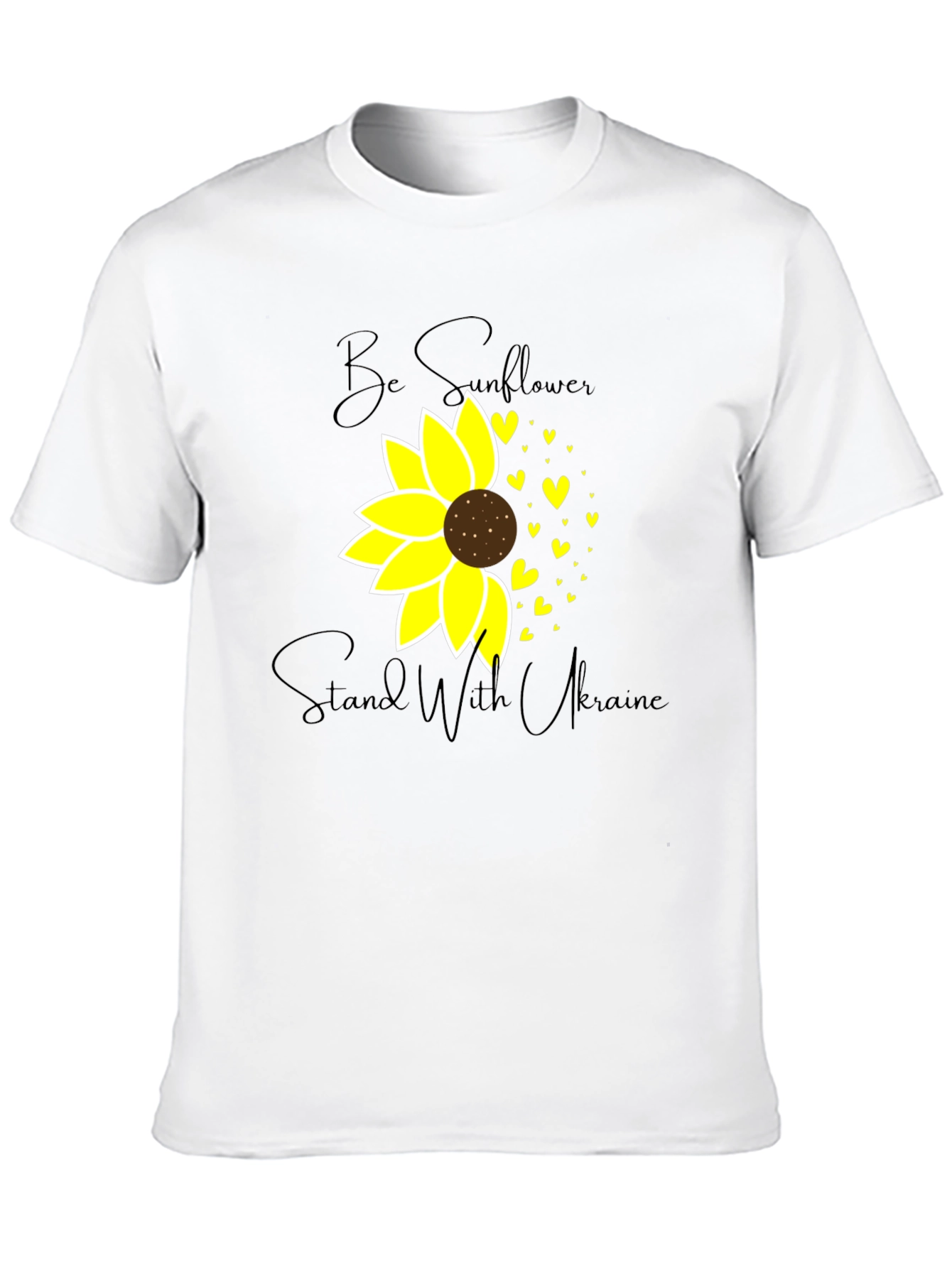Stand with Ukraine Sunflower T-Shirt