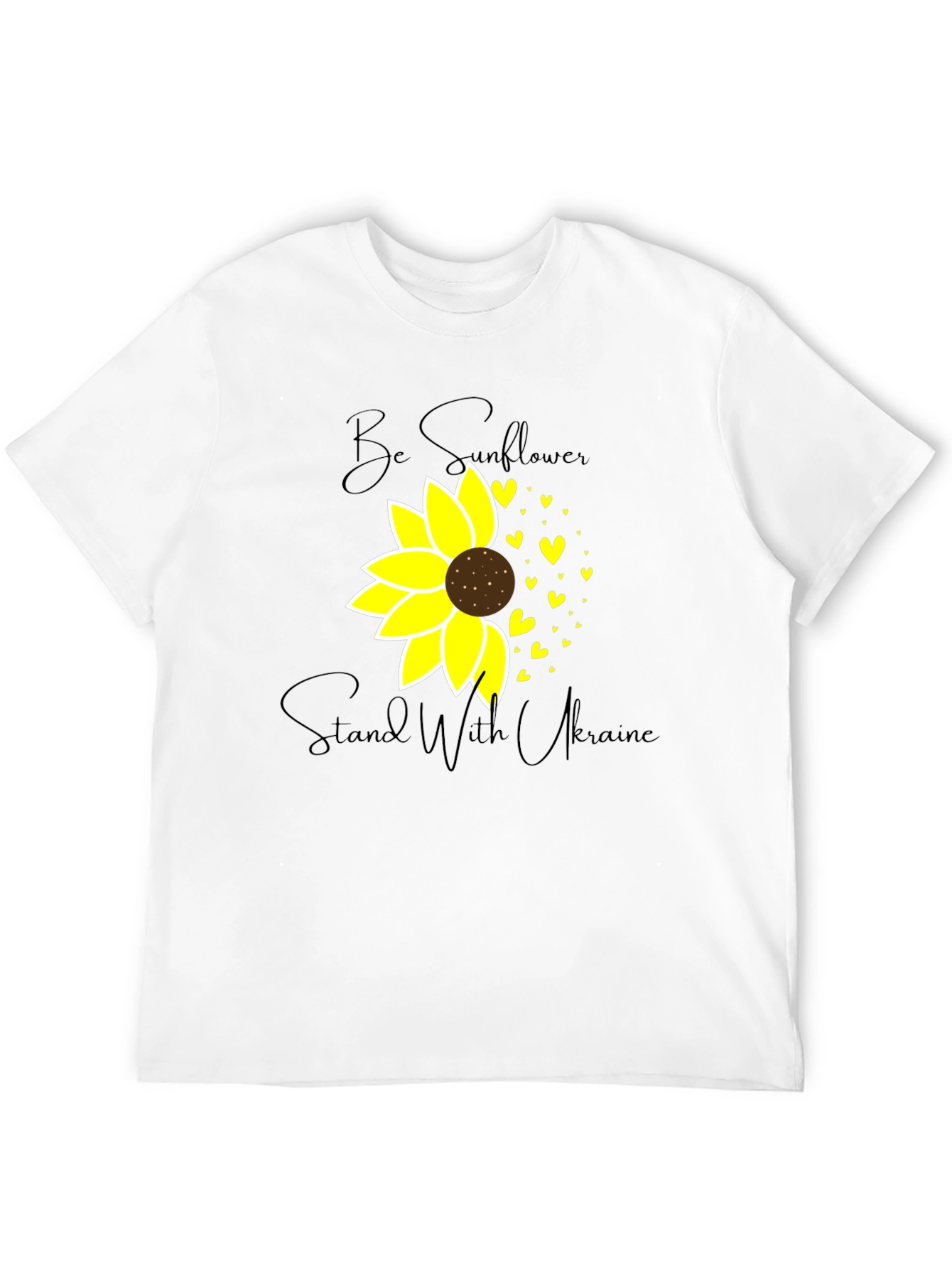 Stand with Ukraine Sunflower T-Shirt