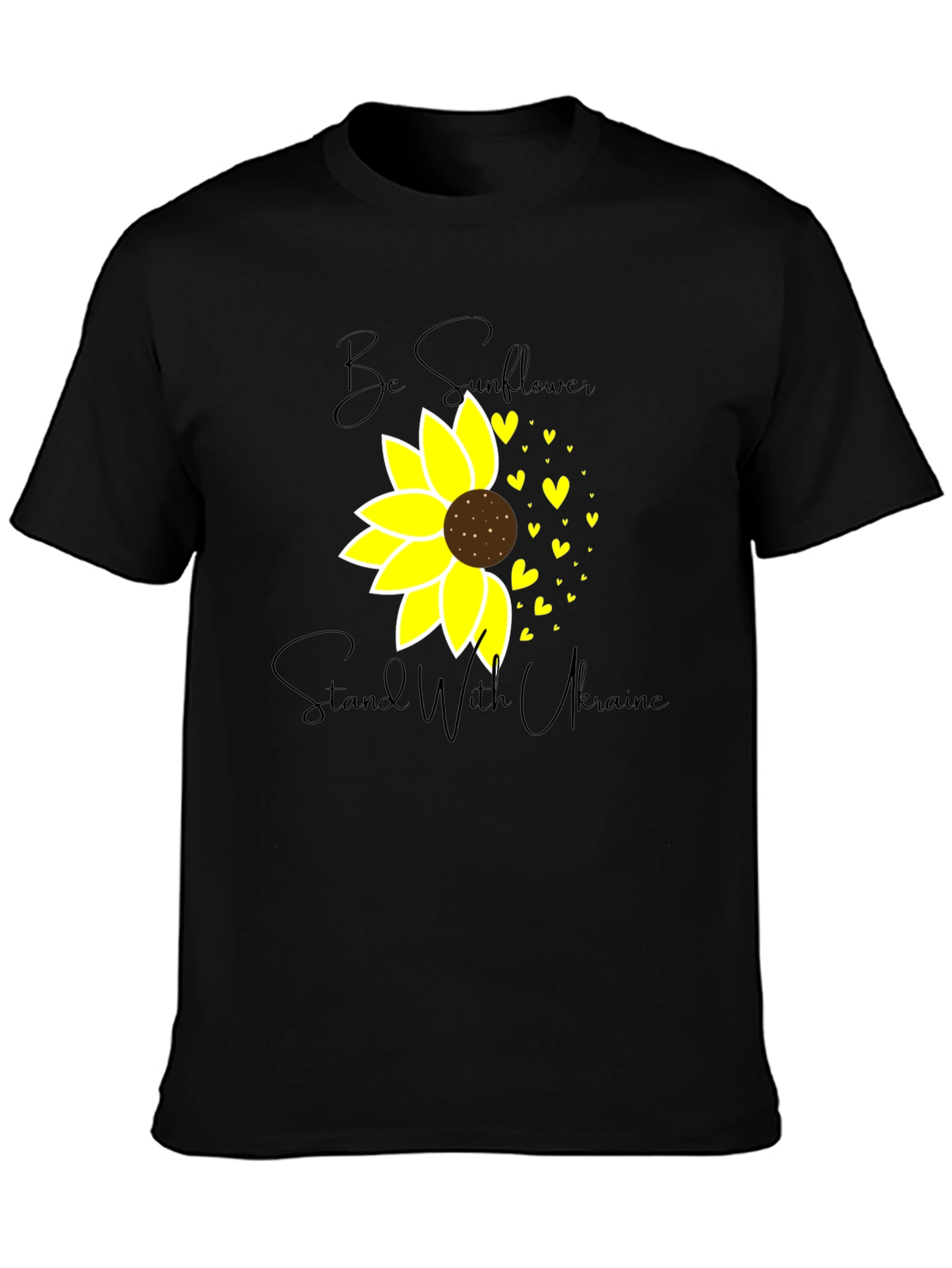 Stand with Ukraine Sunflower T-Shirt