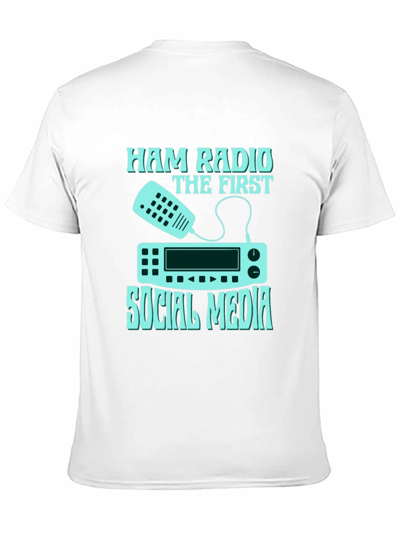 Ham Radio Social Media T-Shirt
