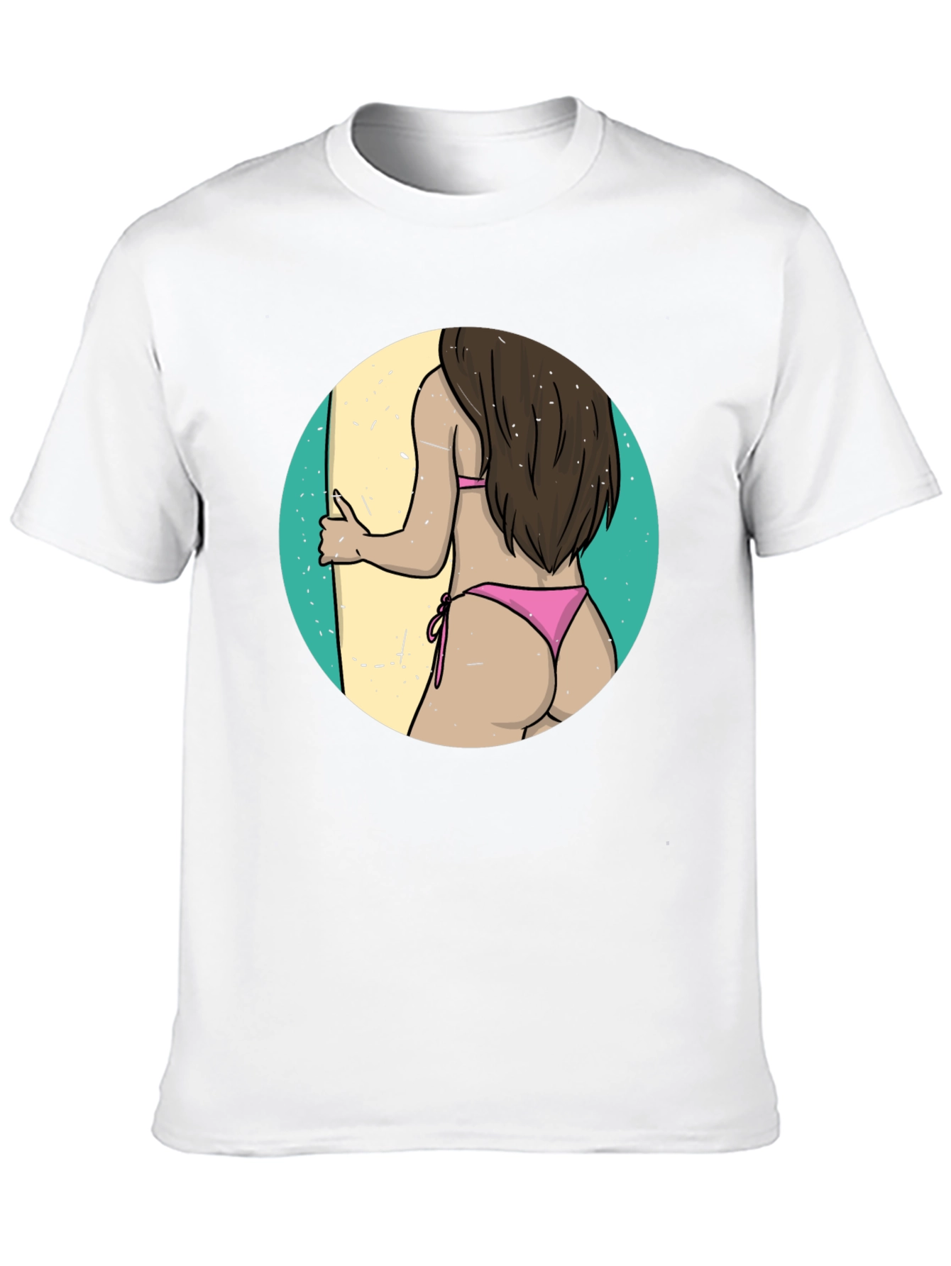 Surfs Up Graphic Tee - Black T-Shirt