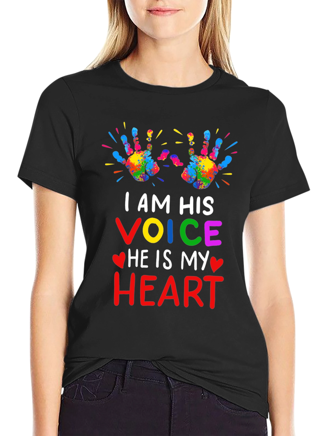 Autism Awareness I am his voice T-Shirt