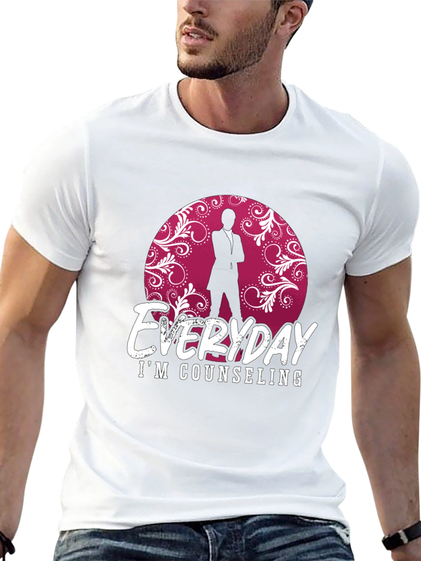 Everyday Im Counseling Black T-Shirt