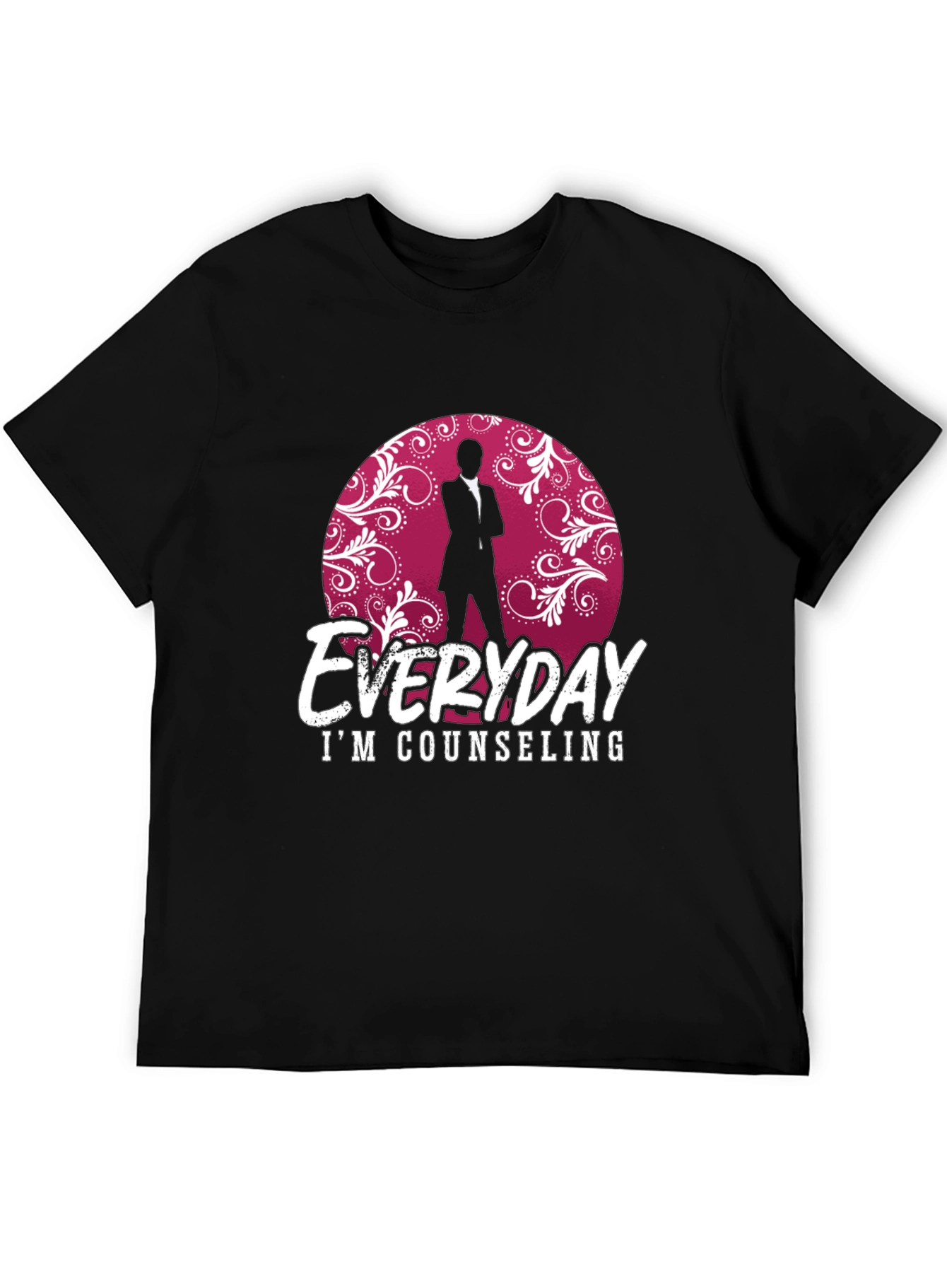 Everyday Im Counseling Black T-Shirt