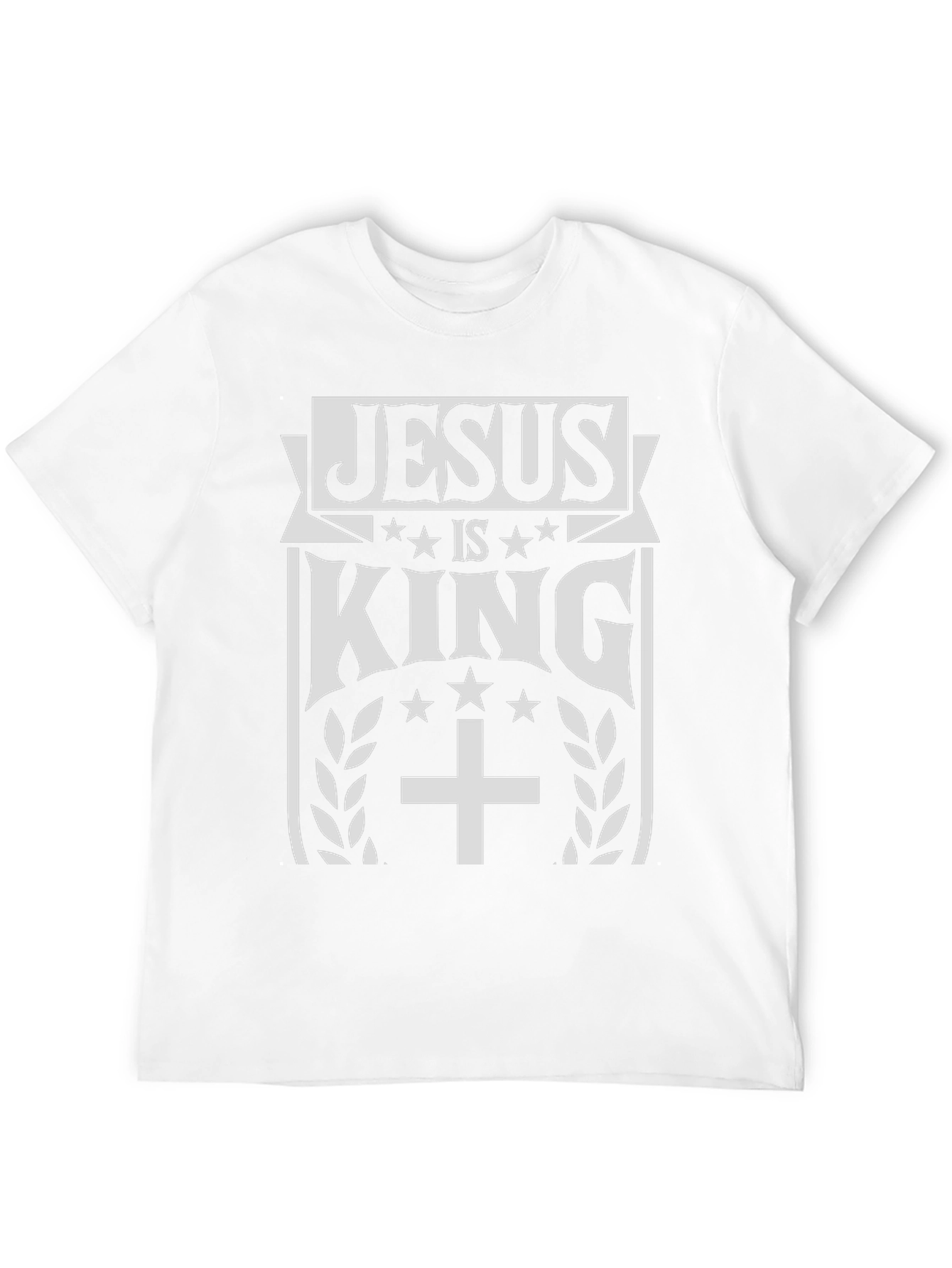 Jesus Is King Graphic Tee - Christian Apparel