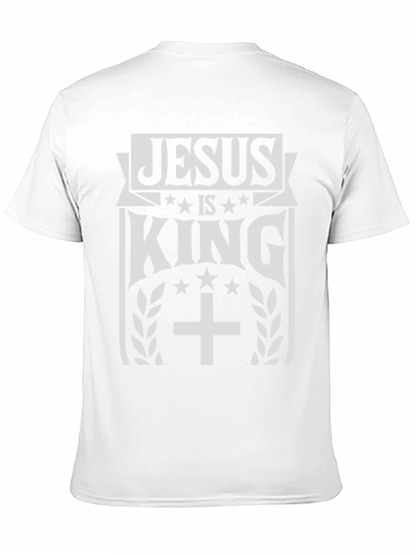 Jesus Is King Graphic Tee - Christian Apparel