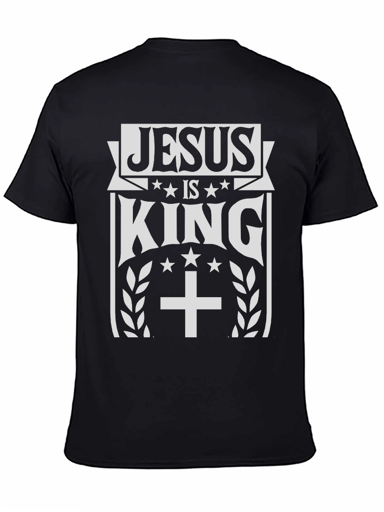 Jesus Is King Graphic Tee - Christian Apparel