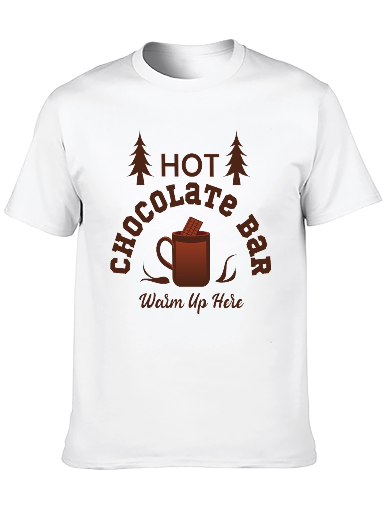 Hot Chocolate Bar Novelty Graphic T-Shirt