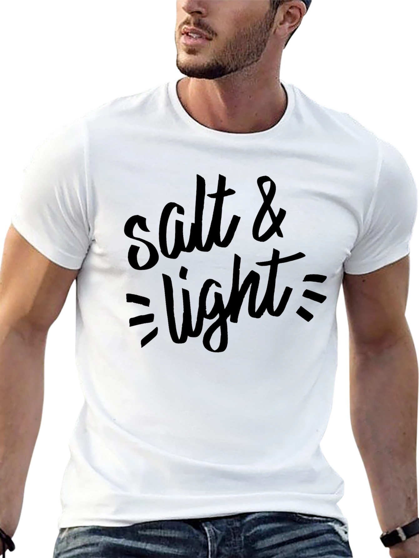 Salt & Light Graphic Tee - Stylish Christian Apparel