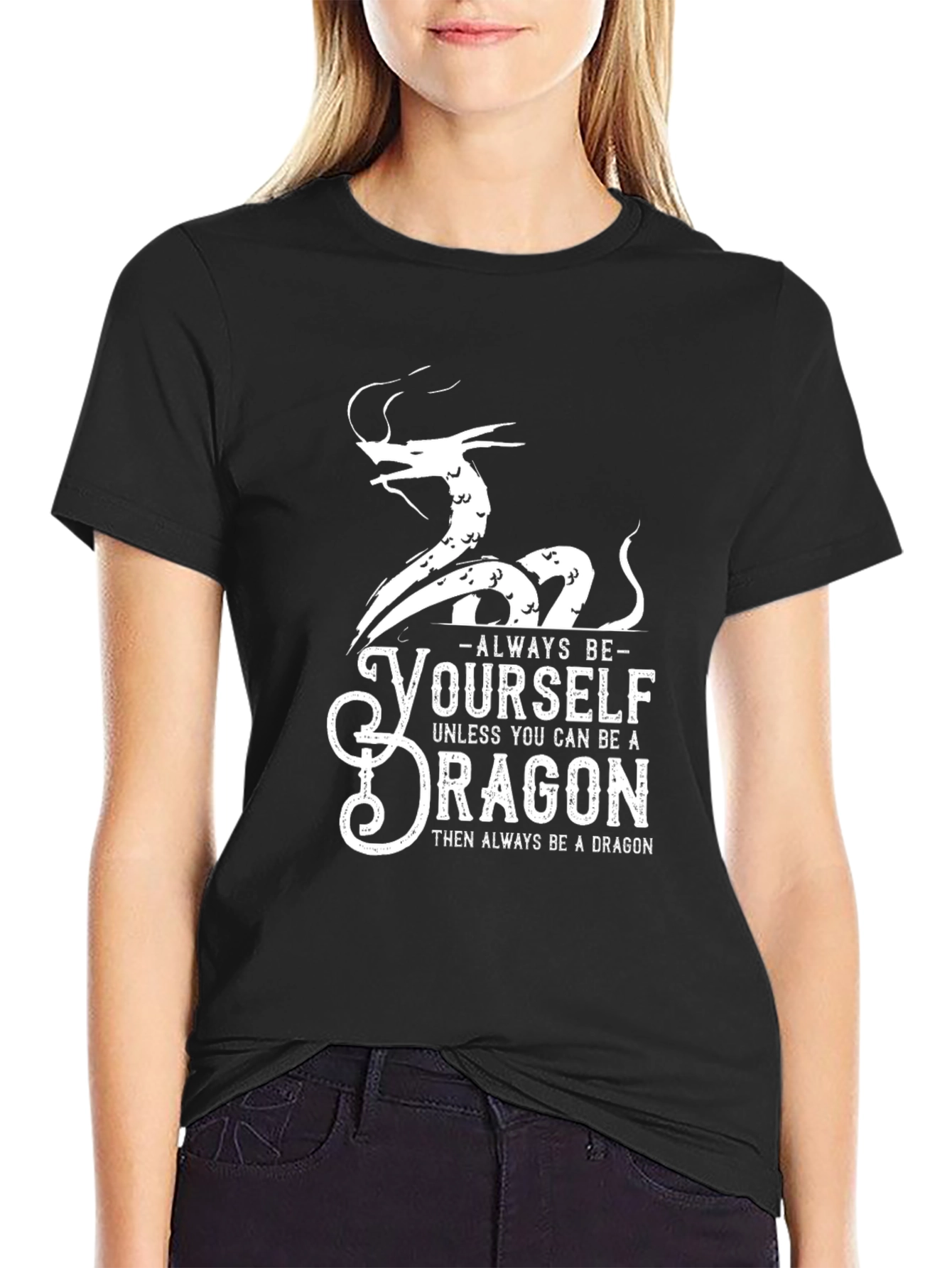 Dragon Graphic T-Shirt - Be Yourself!